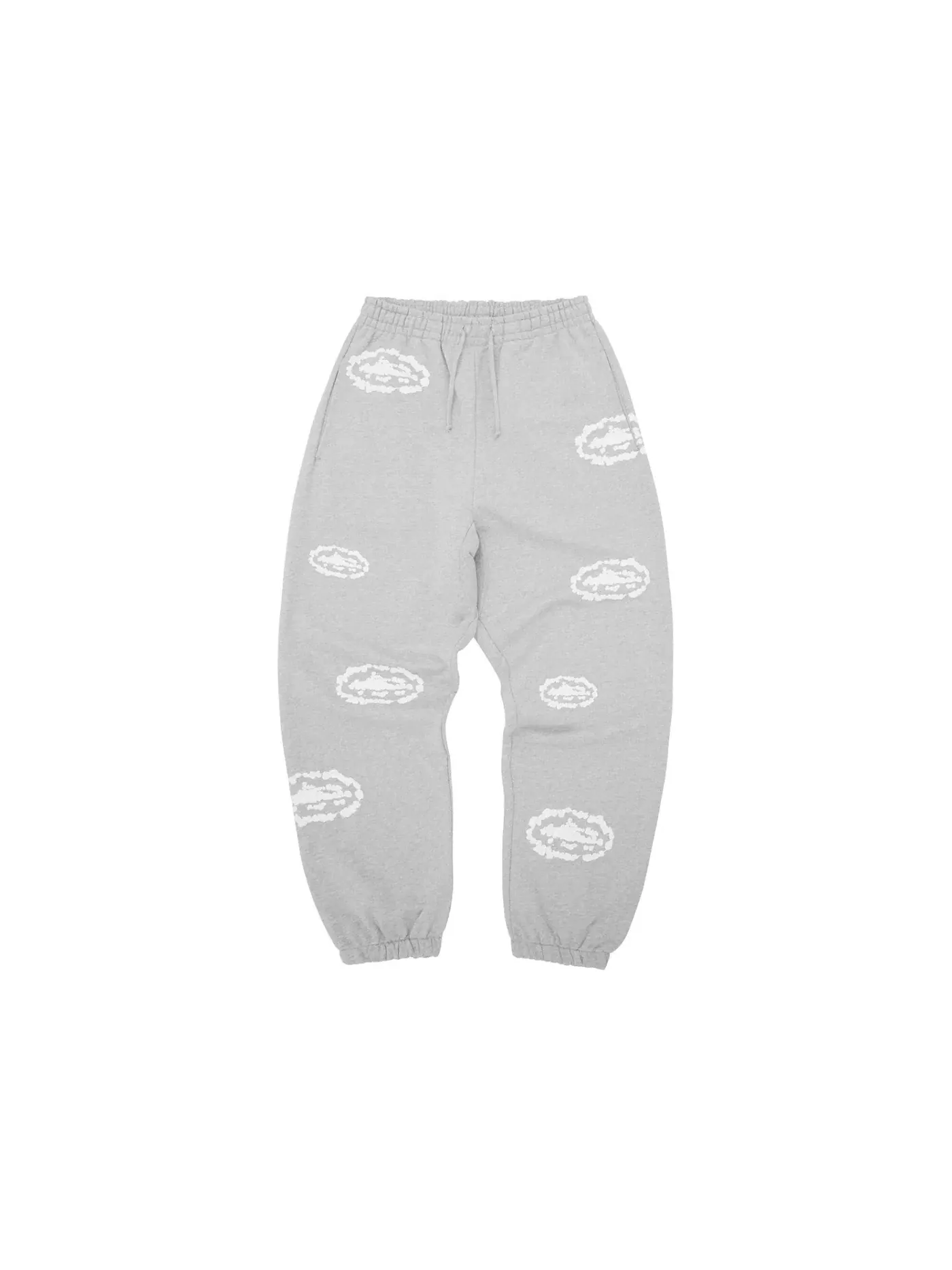Мужские спортивные штаны с принтом Sweatpant Corteiz — изображение 1 из 1, серый