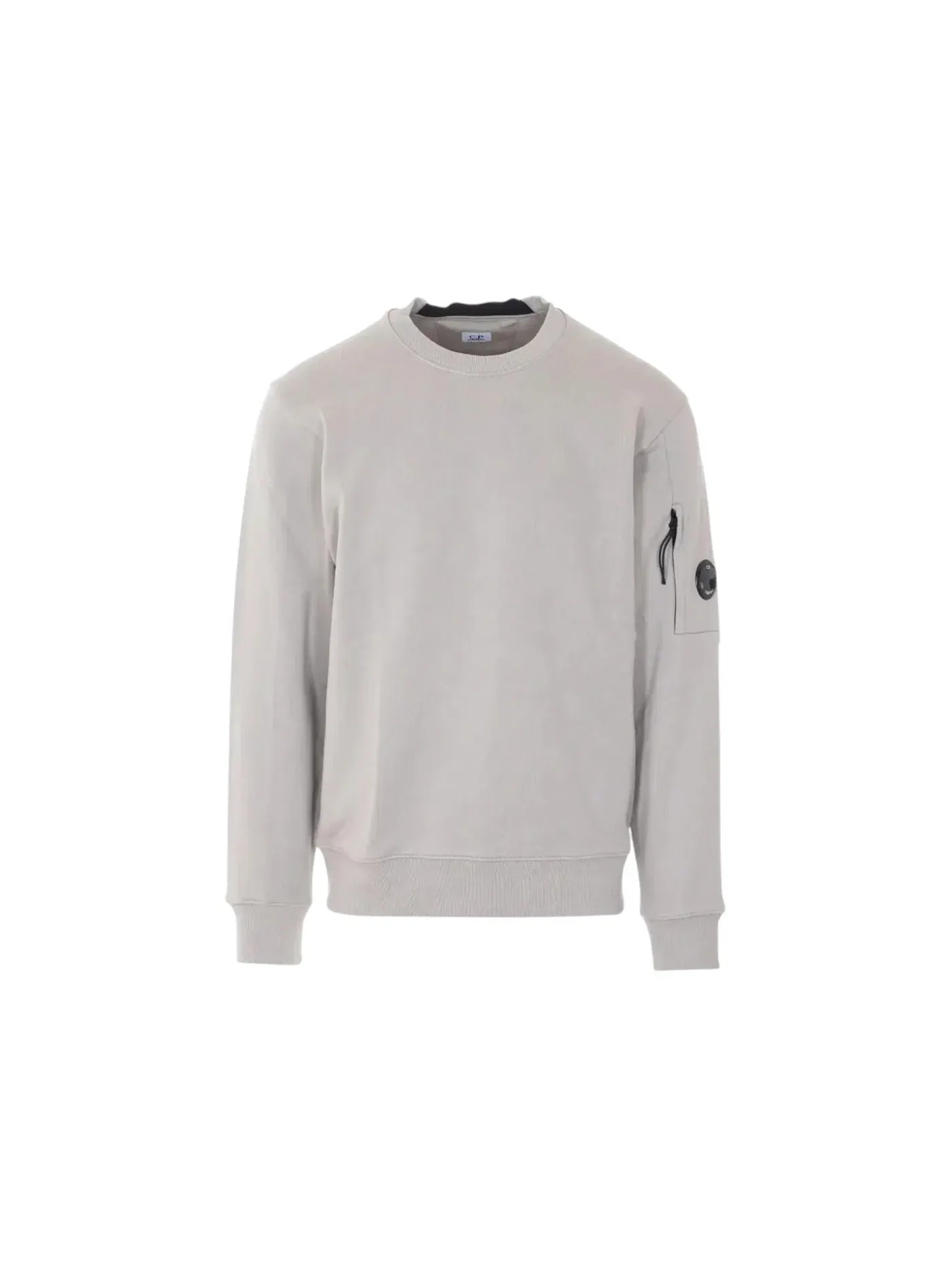 Мужской свитшот с принтом C.P. Company Diagonal Raised Fleece Crewneck Lens — изображение 1 из 1, голубь