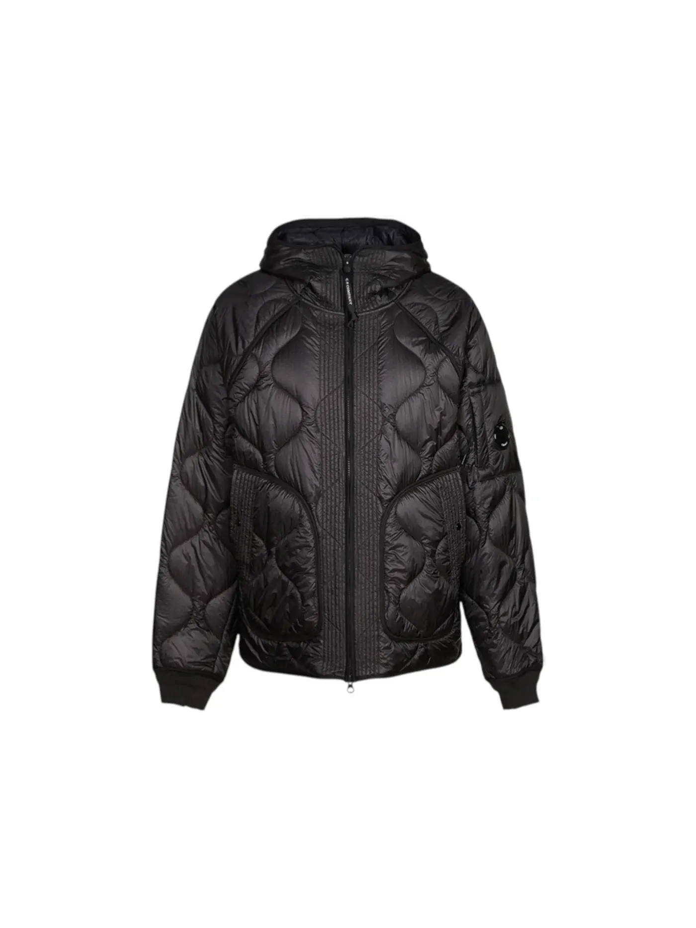 Мужская куртка утепленная C.P. Company Padded III Jacket — изображение 1 из 1, черный