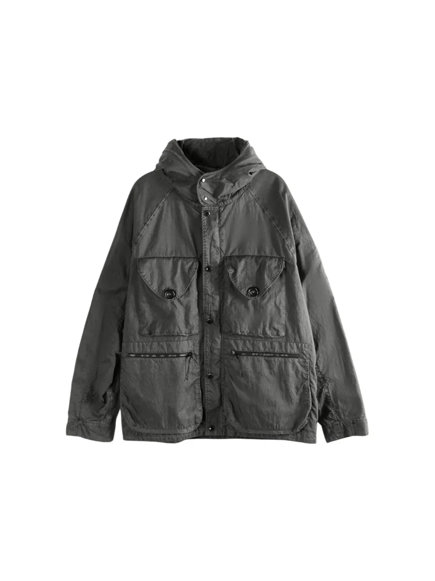 Мужская куртка с принтом Panama-R Mixed Goggle Jacket C.P. Company — изображение 1 из 1, серый