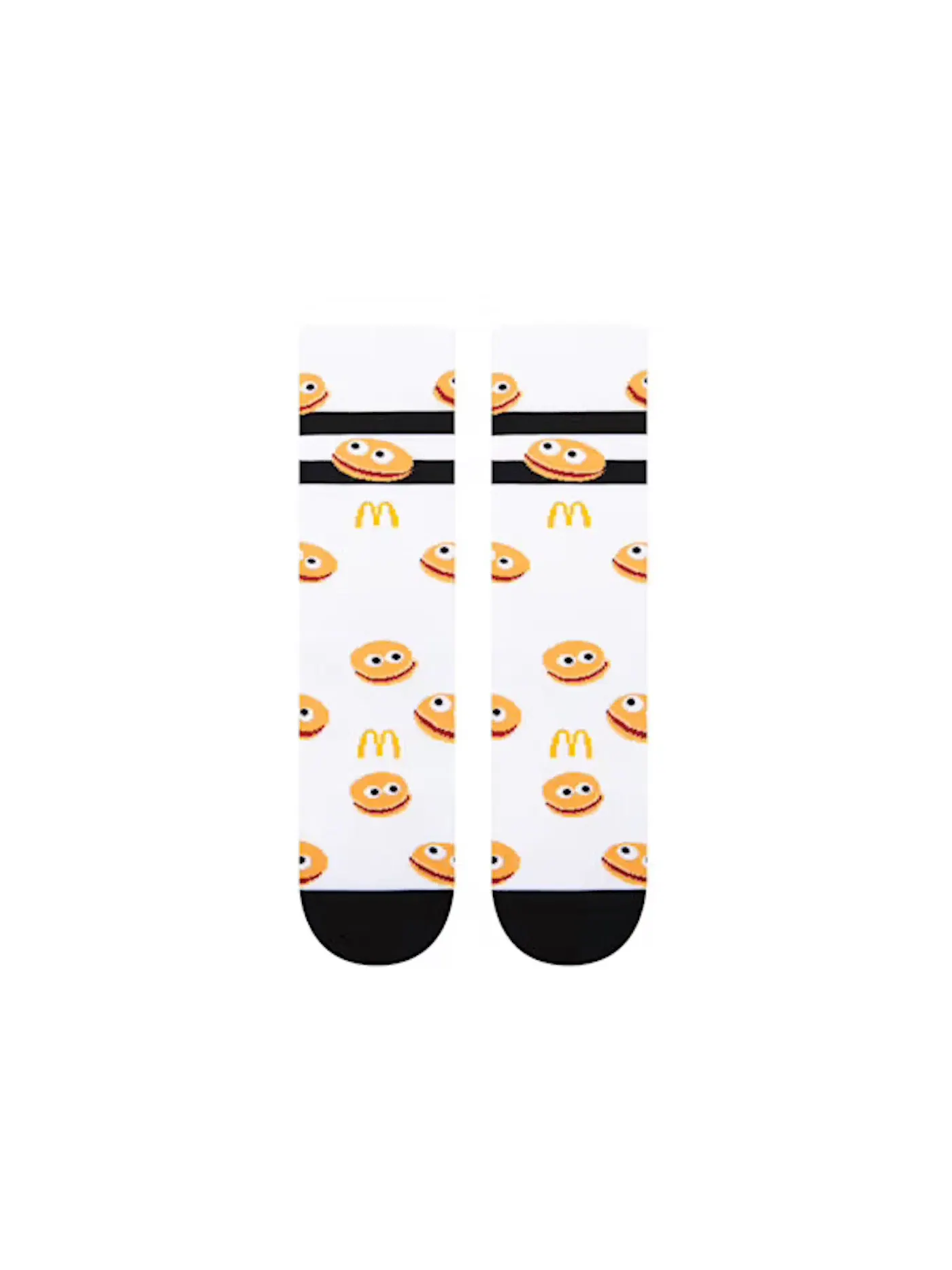 Детские носки с принтом Crocs x McDonald's Hamburglar Crocs
