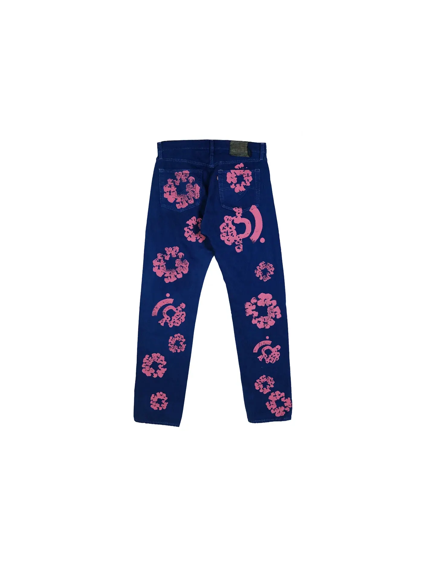 Мужские джинсы с принтом Denim Tears Jean — изображение 2 из 2, яркий синий