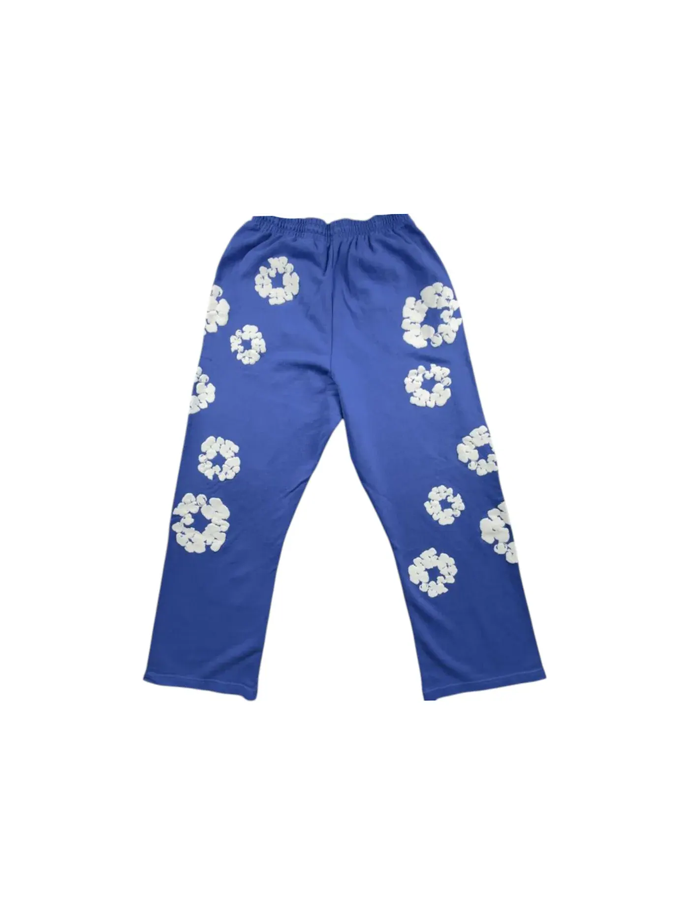 Мужские свободные спортивные штаны с принтом Cotton Wreath Denim Tears — изображение 2 из 2, синий