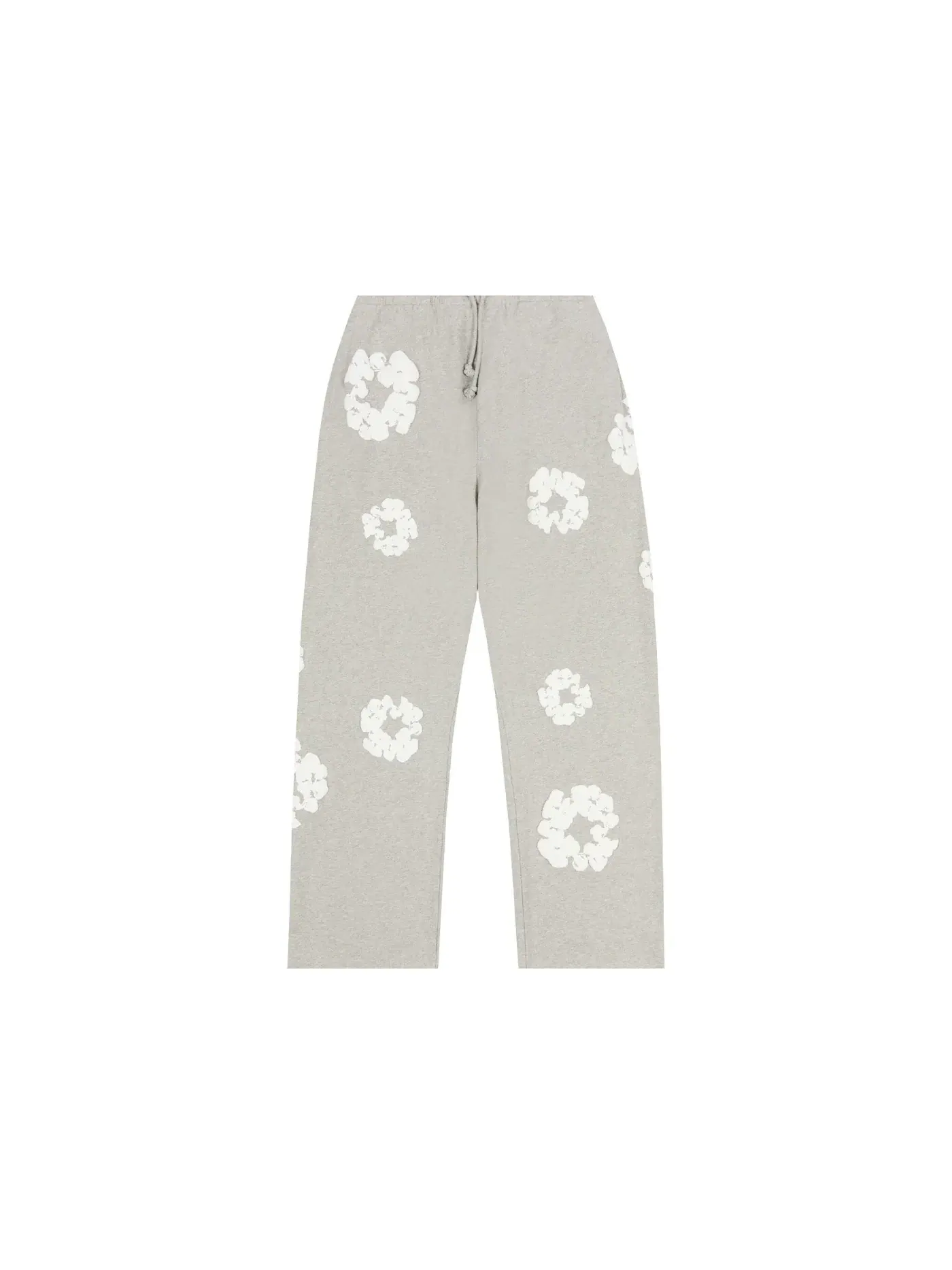 Мужские свободные спортивные штаны с принтом Cotton Wreath Denim Tears — изображение 1 из 2, серый