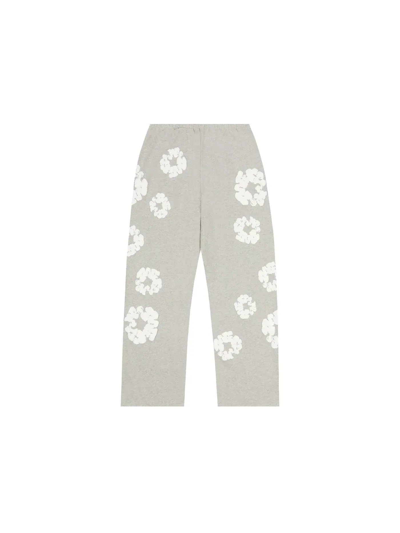 Мужские свободные спортивные штаны с принтом Cotton Wreath Denim Tears — изображение 2 из 2, серый
