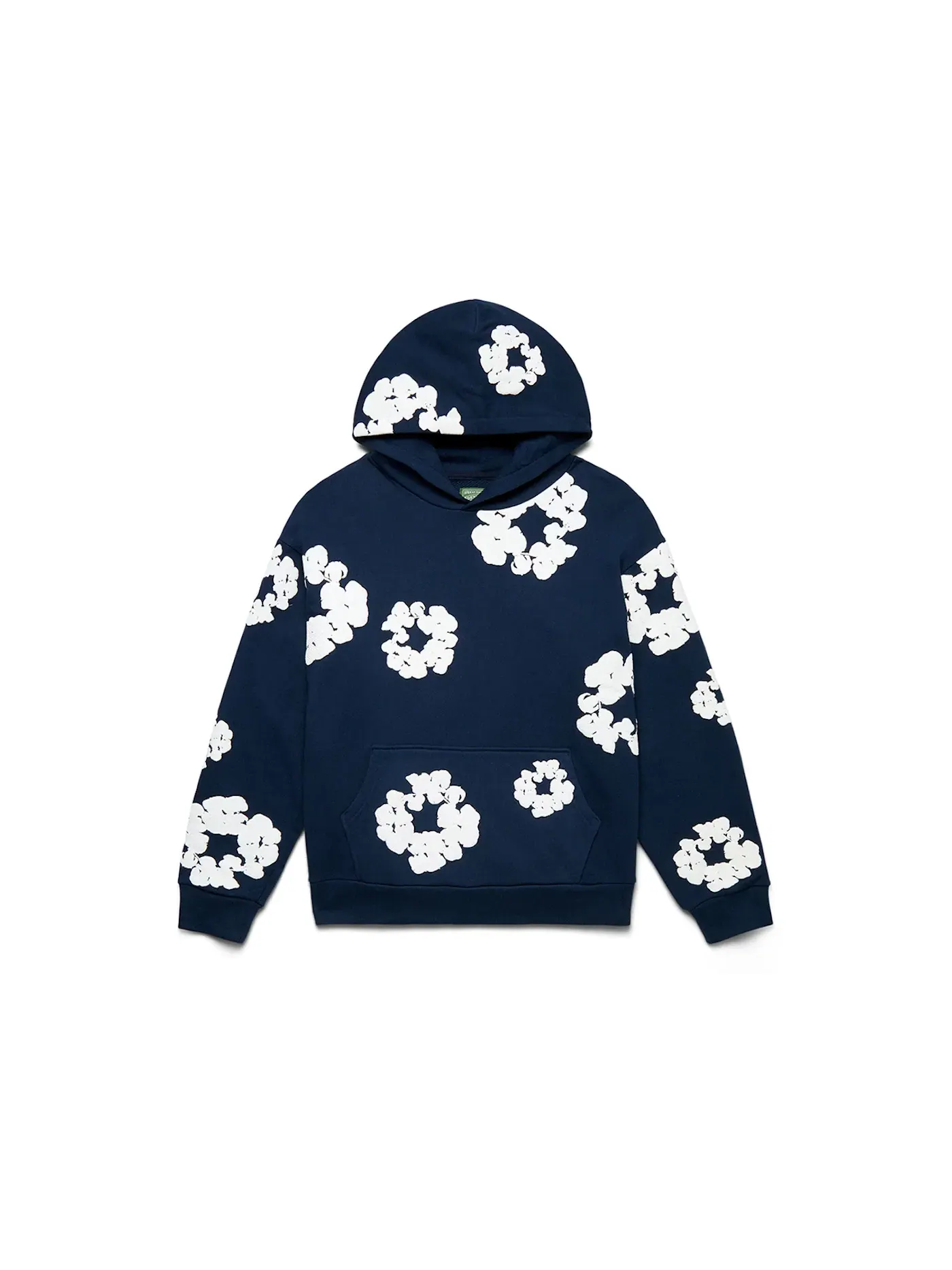 Мужской свитшот с принтом Denim Tears Cotton Wreath — изображение 1 из 3, темно-синий