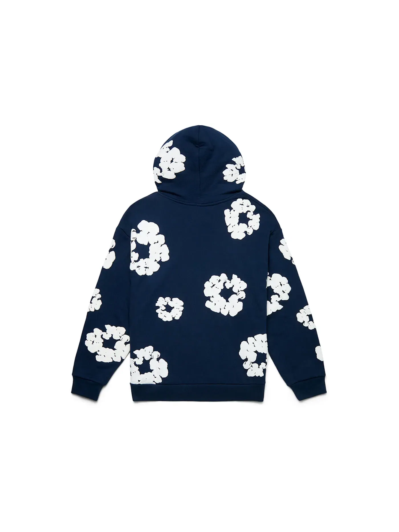 Мужской свитшот с принтом Denim Tears Cotton Wreath — изображение 2 из 3, темно-синий