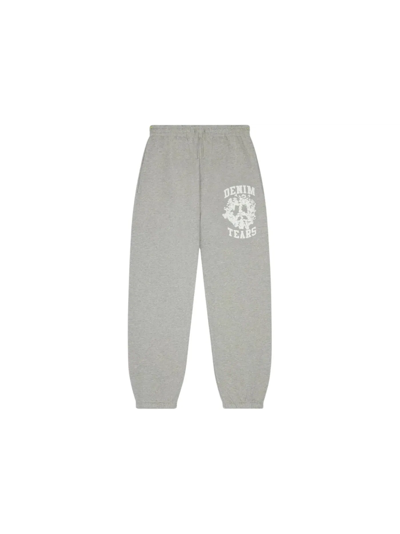 Мужские спортивные штаны с принтом Denim Tears Sweatpants (FW25) — изображение 1 из 2, серый