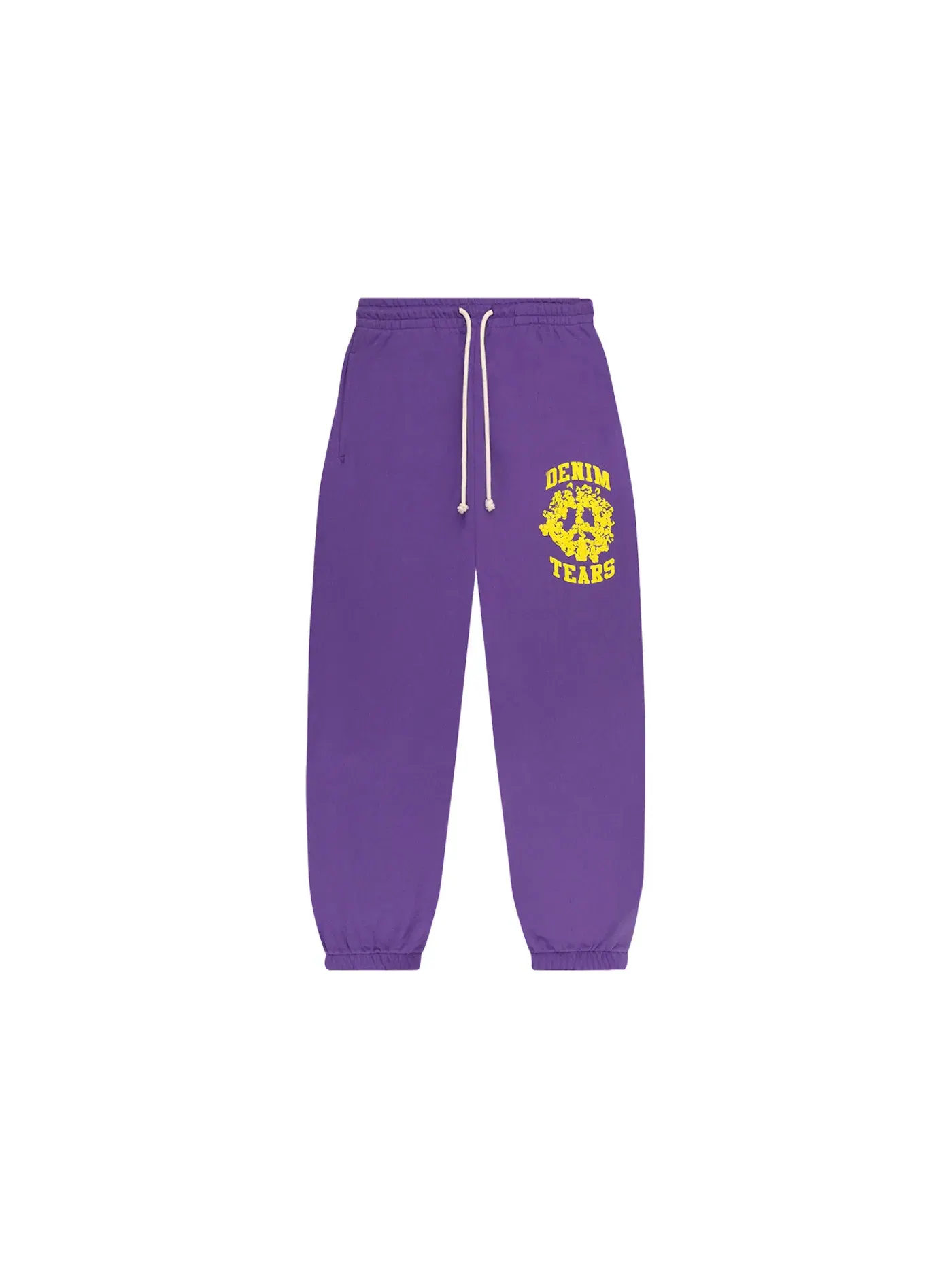 Мужские спортивные штаны джинсовые Denim Tears Sweatpants — изображение 1 из 2, фиолетовый