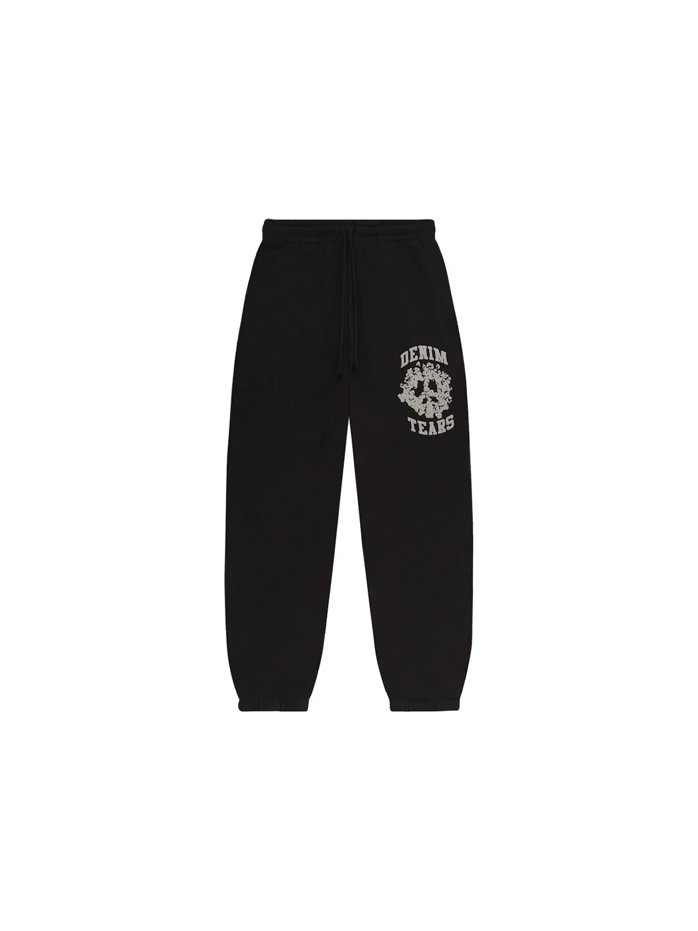 Мужские спортивные штаны с принтом Sweatpants (FW25) Denim Tears — изображение 1 из 2, черный