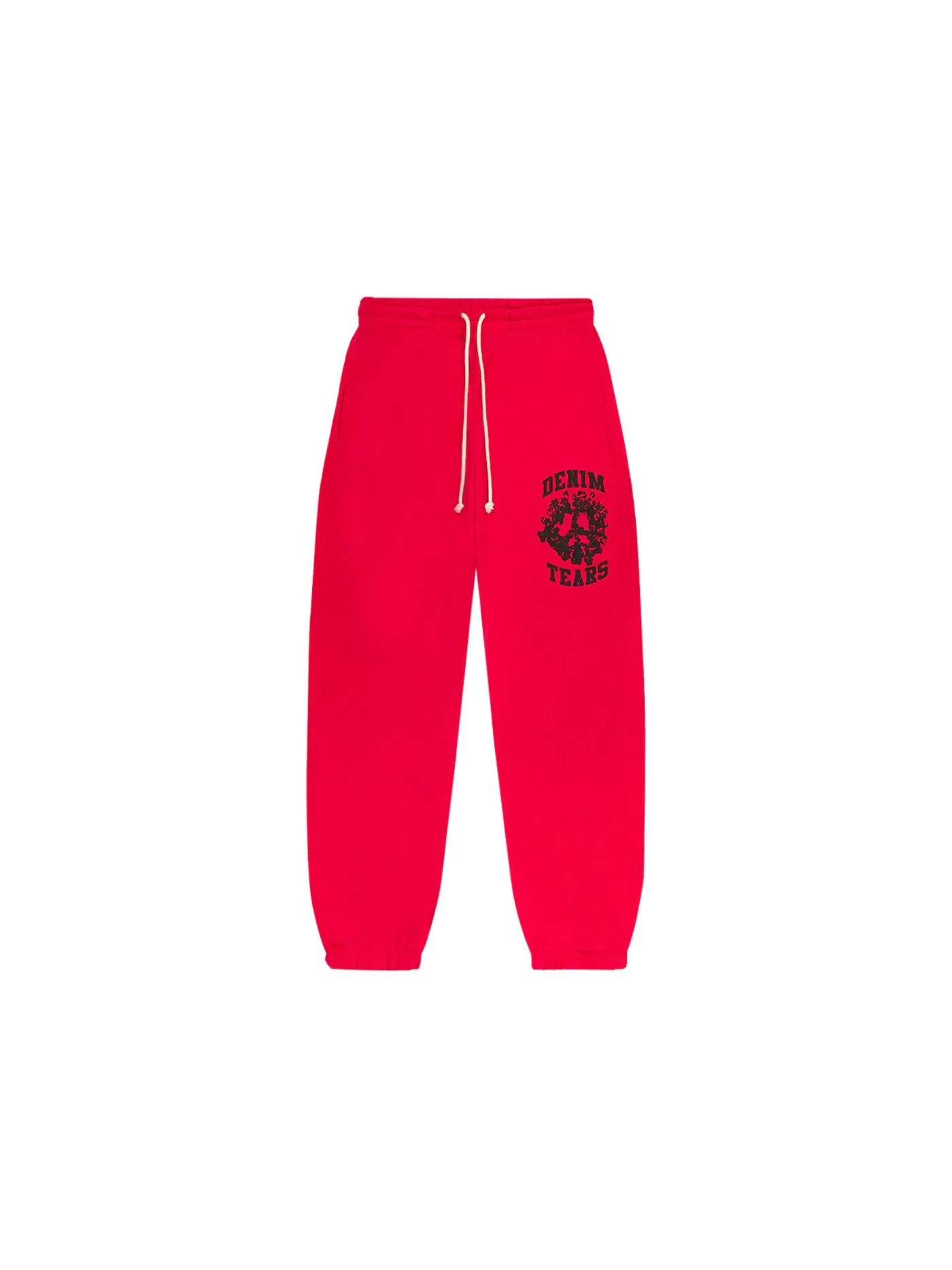Мужские спортивные штаны Denim Tears Sweatpants (SS24) — изображение 1 из 2, красный