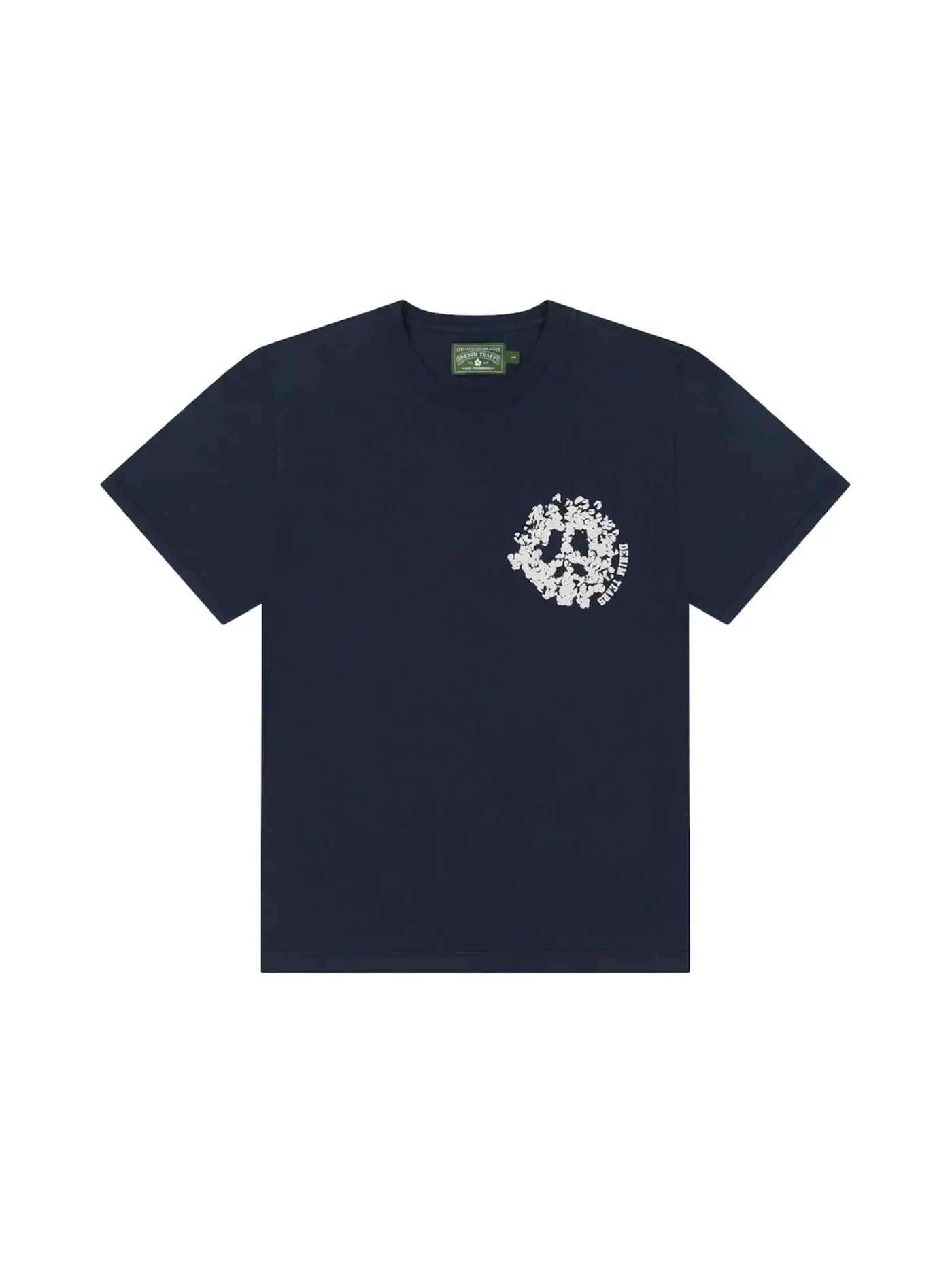 Мужская футболка с принтом Denim Tears Tee — изображение 1 из 2, синий