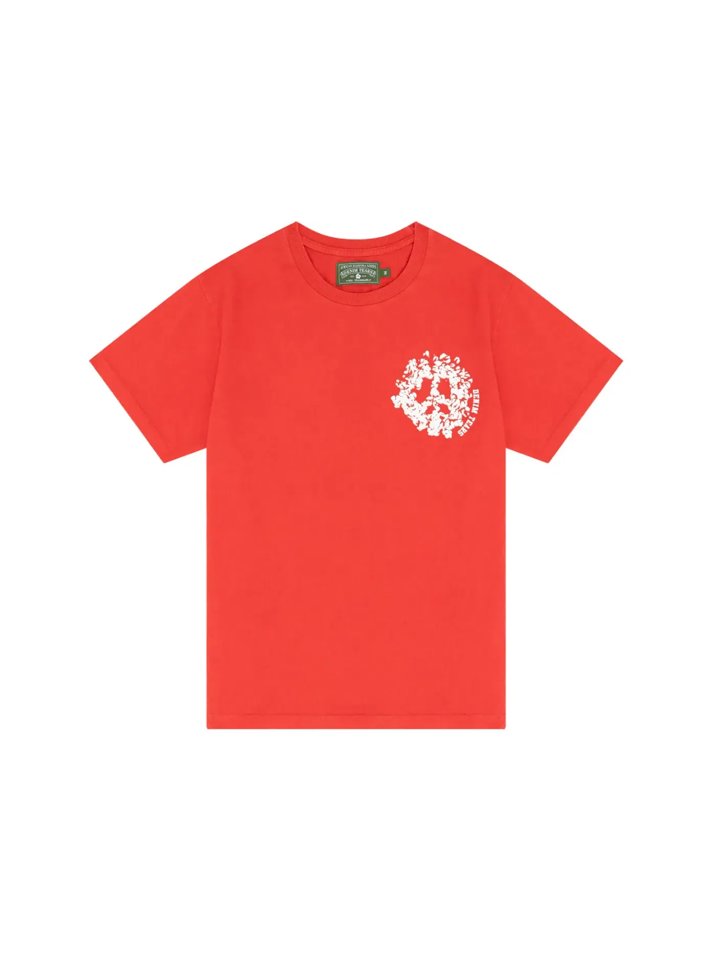 Мужская футболка хлопковая Denim Tears Denim University Tee — изображение 1 из 2, красный
