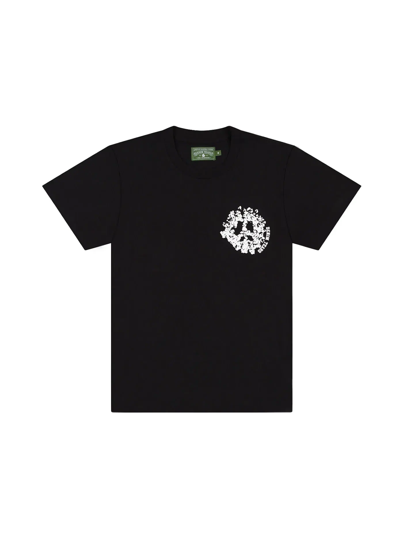 Мужская футболка с принтом Denim Tears Tee (SS24/SS26) — изображение 1 из 2, черный