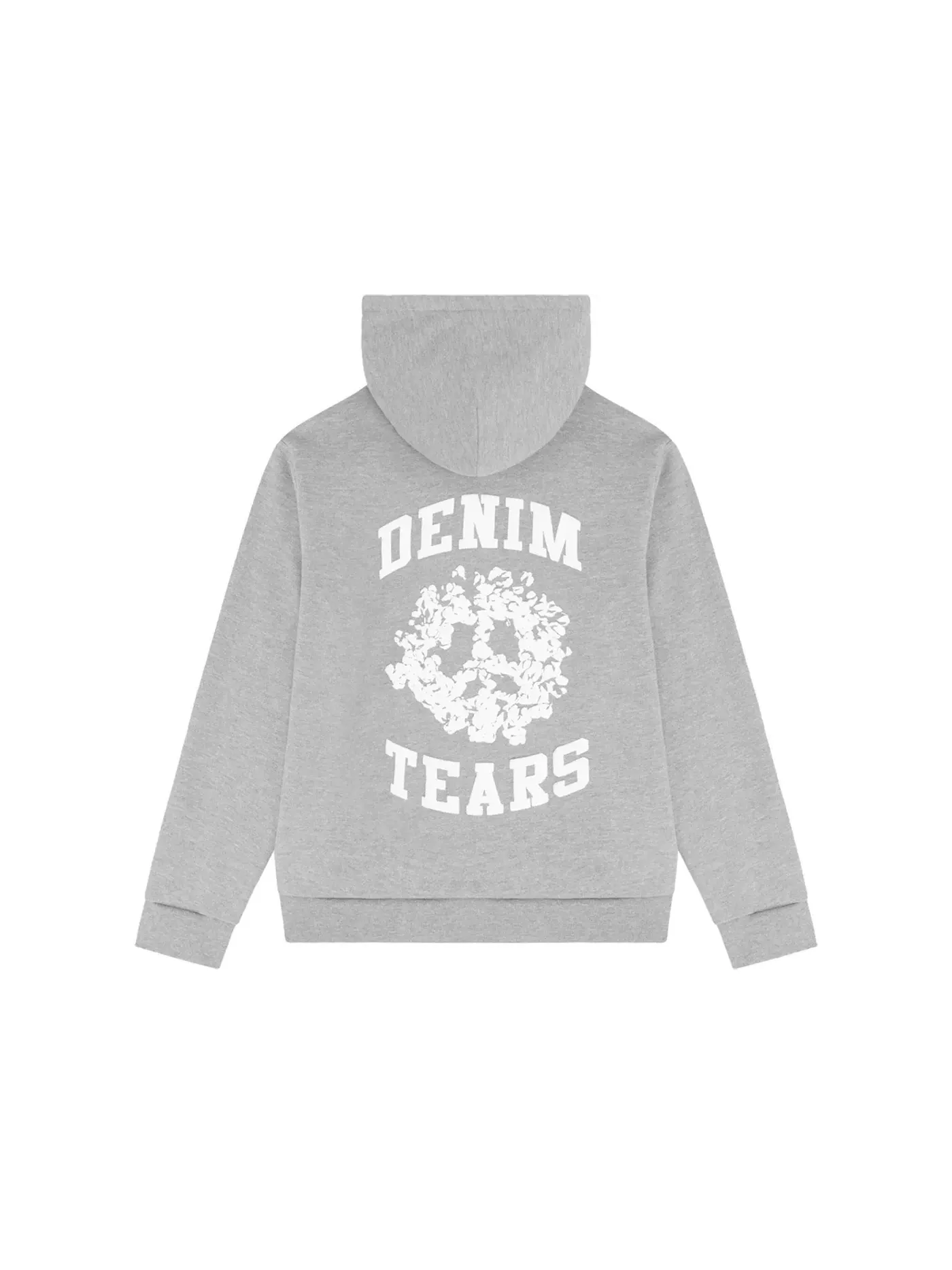 Мужская худи на молнии Denim Tears Hoodie Grey — изображение 2 из 2