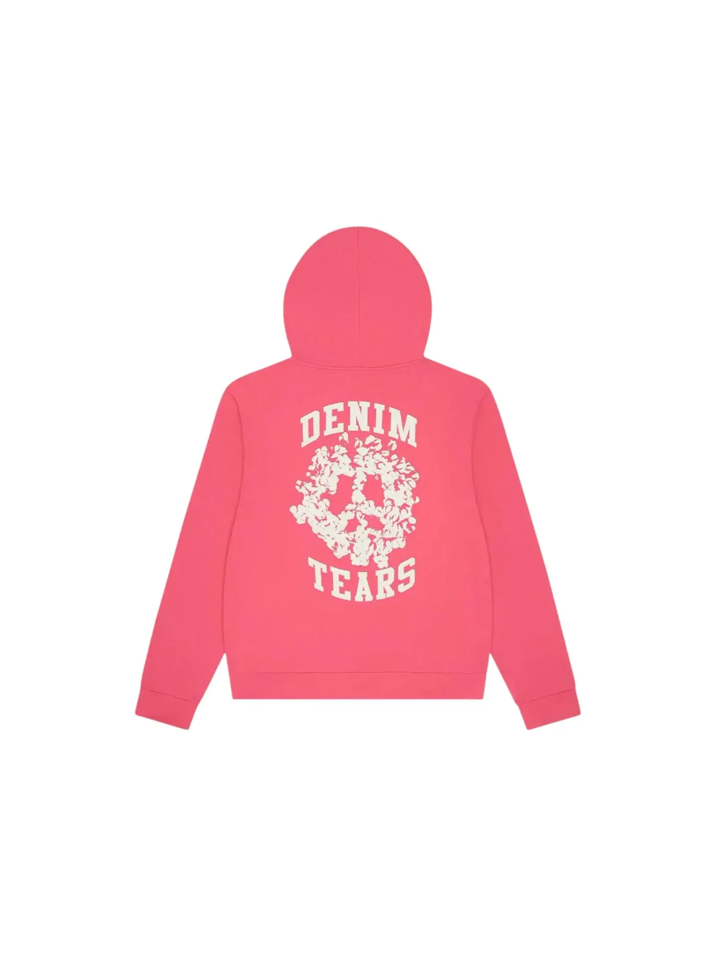 Мужская худи с принтом Denim University Denim Tears — изображение 2 из 2, розовый