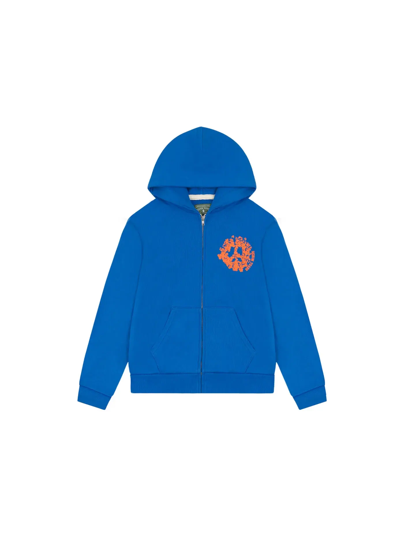 Мужская худи с принтом Denim Tears University Denim Tears — изображение 1 из 2, синий