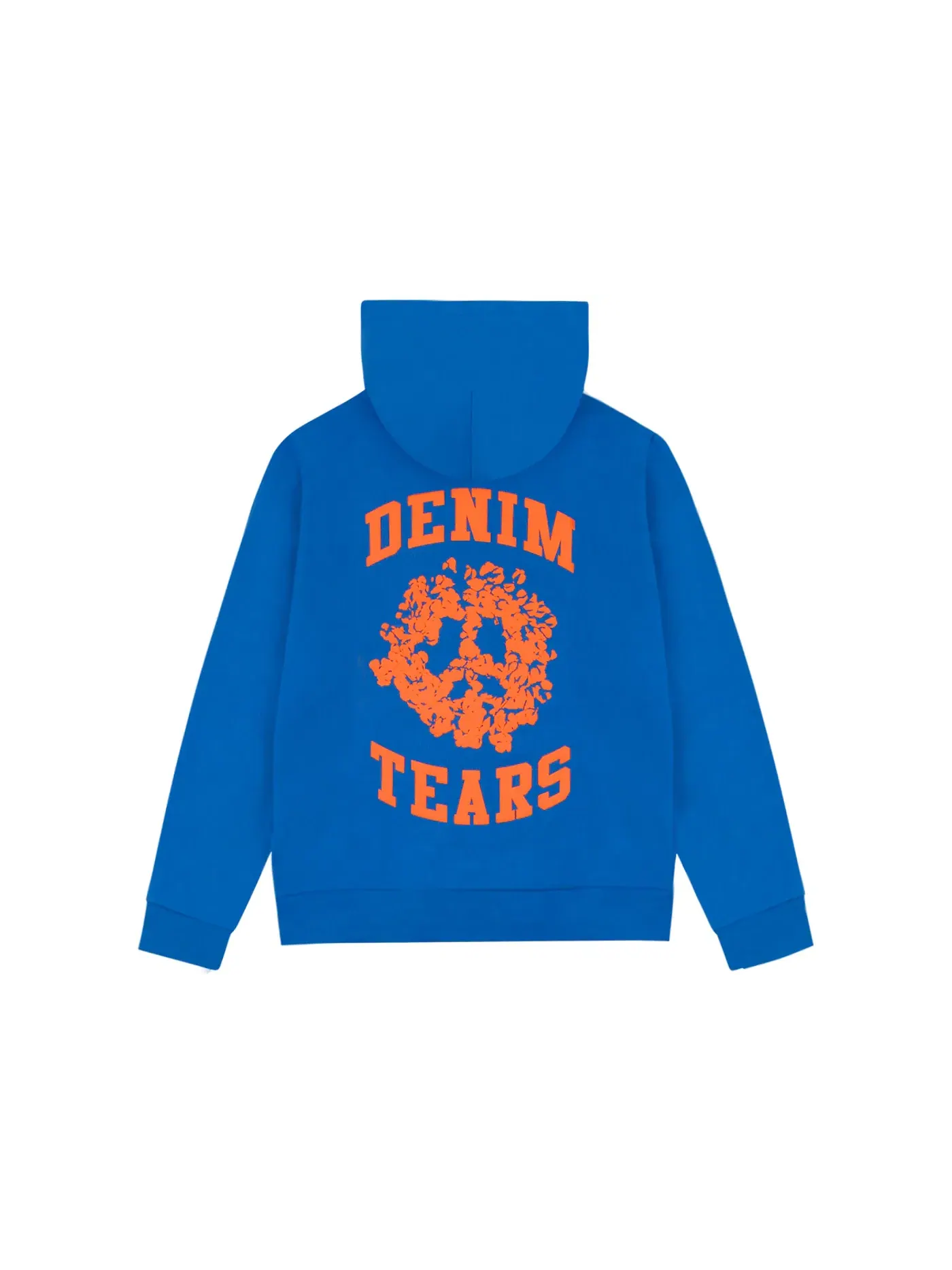 Мужская худи с принтом Denim Tears University Denim Tears — изображение 2 из 2, синий
