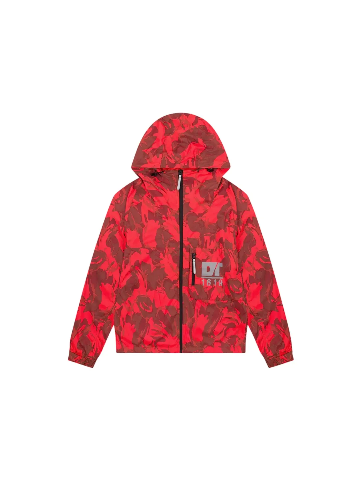 Мужская куртка с принтом Denim Tears DT Outdoor Jacket — изображение 1 из 2, красный