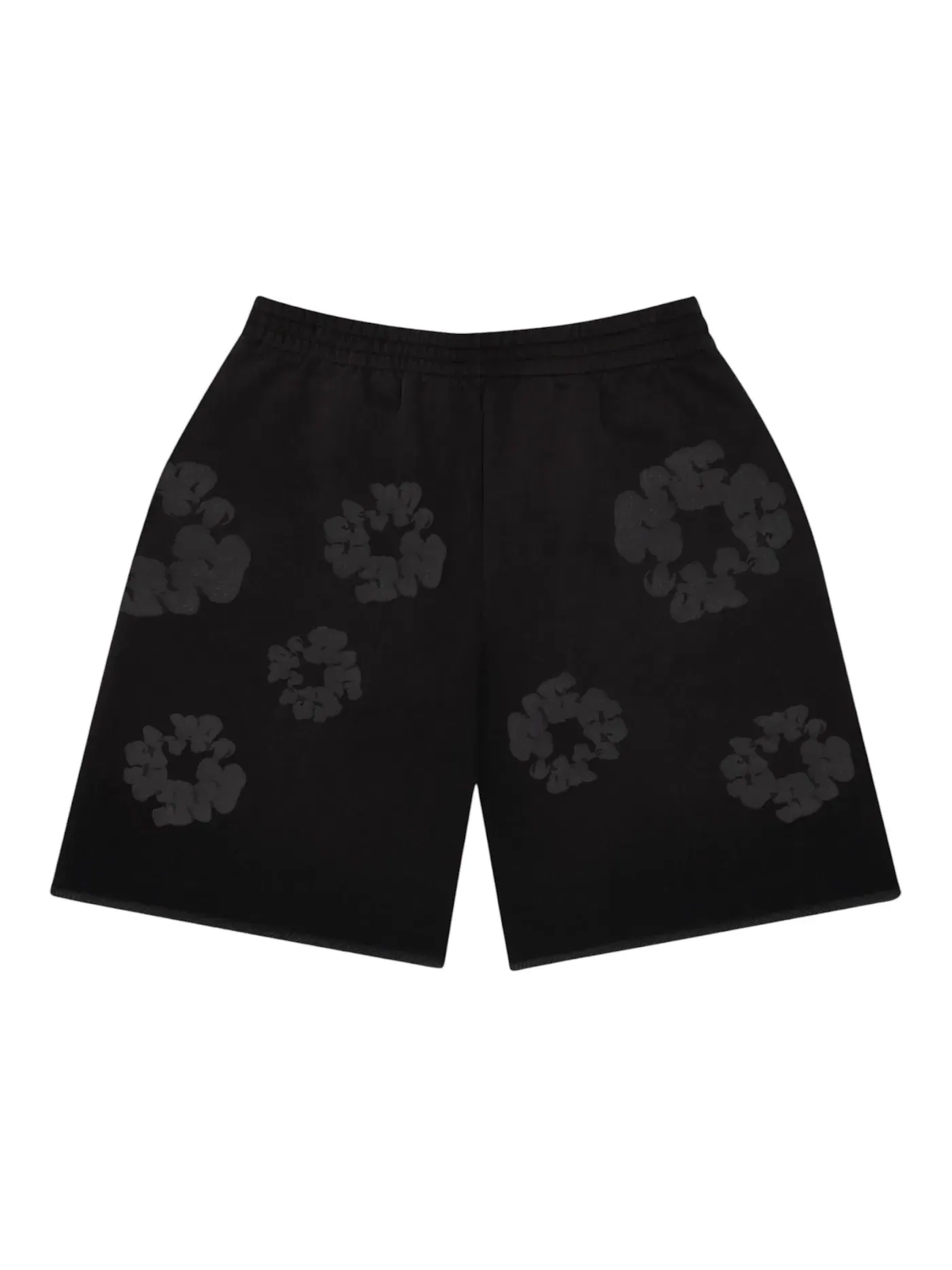 Мужские шорты с выцветшим принтом Sweatshorts Denim Tears — изображение 2 из 2, черный