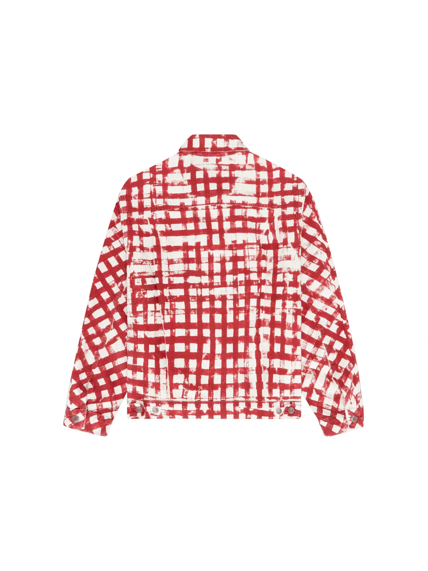 Мужская куртка-тракер с принтом Picnic Plaid Denim Tears — изображение 2 из 2, мульти