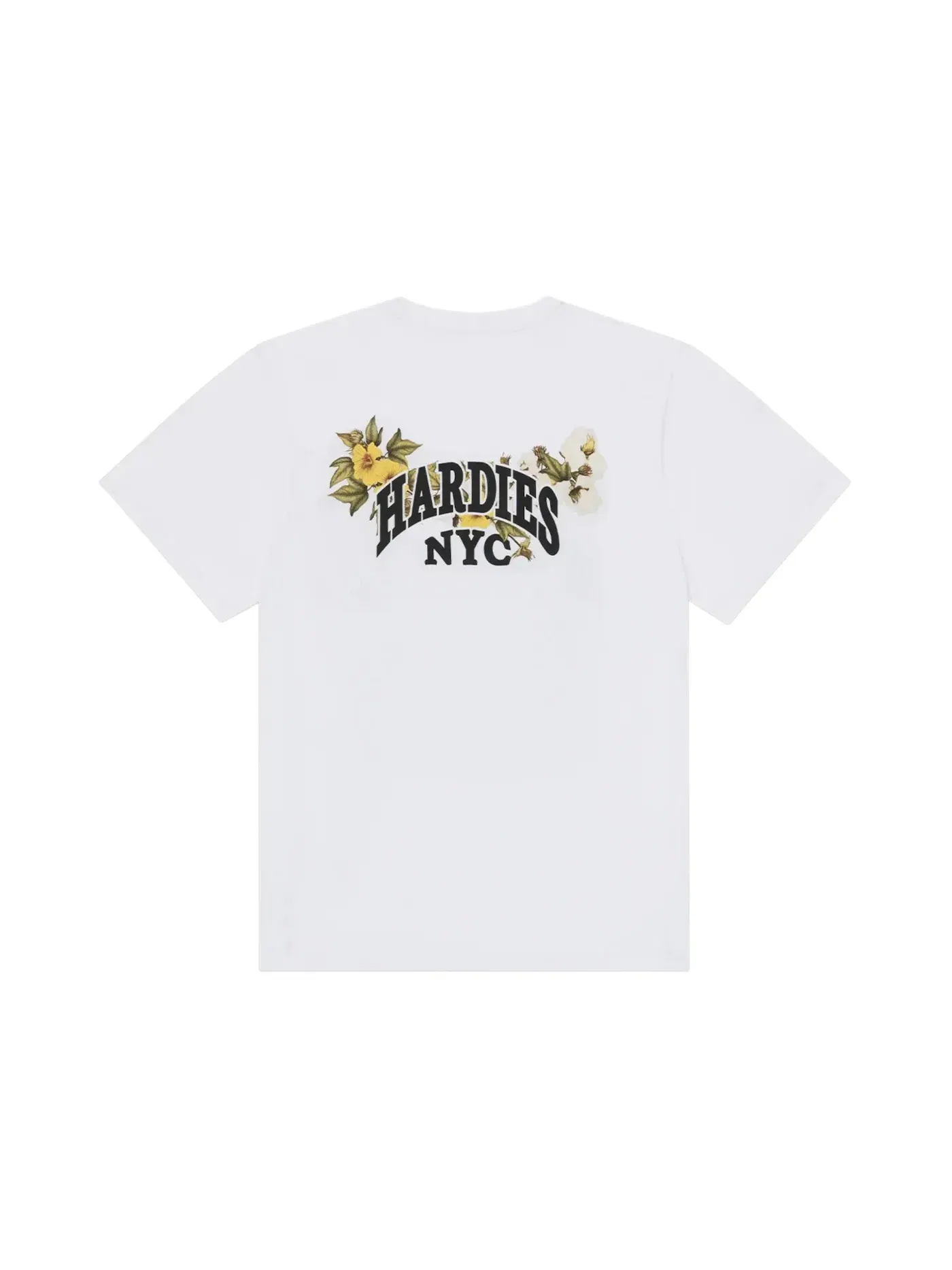 Мужская футболка с принтом Denim Tears Hardies Tears Buff Jesus Tee — изображение 2 из 2, белый
