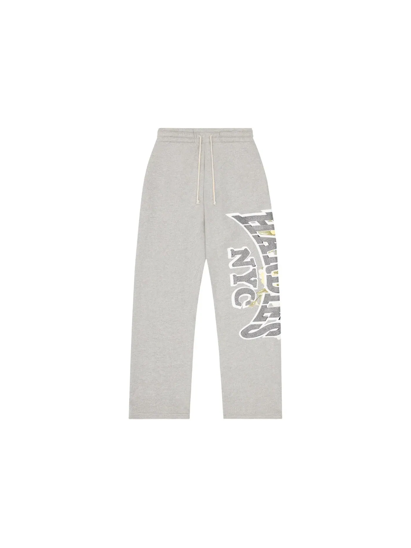 Мужские спортивные штаны с принтом Denim Tears Sweatpants — изображение 1 из 2, серый