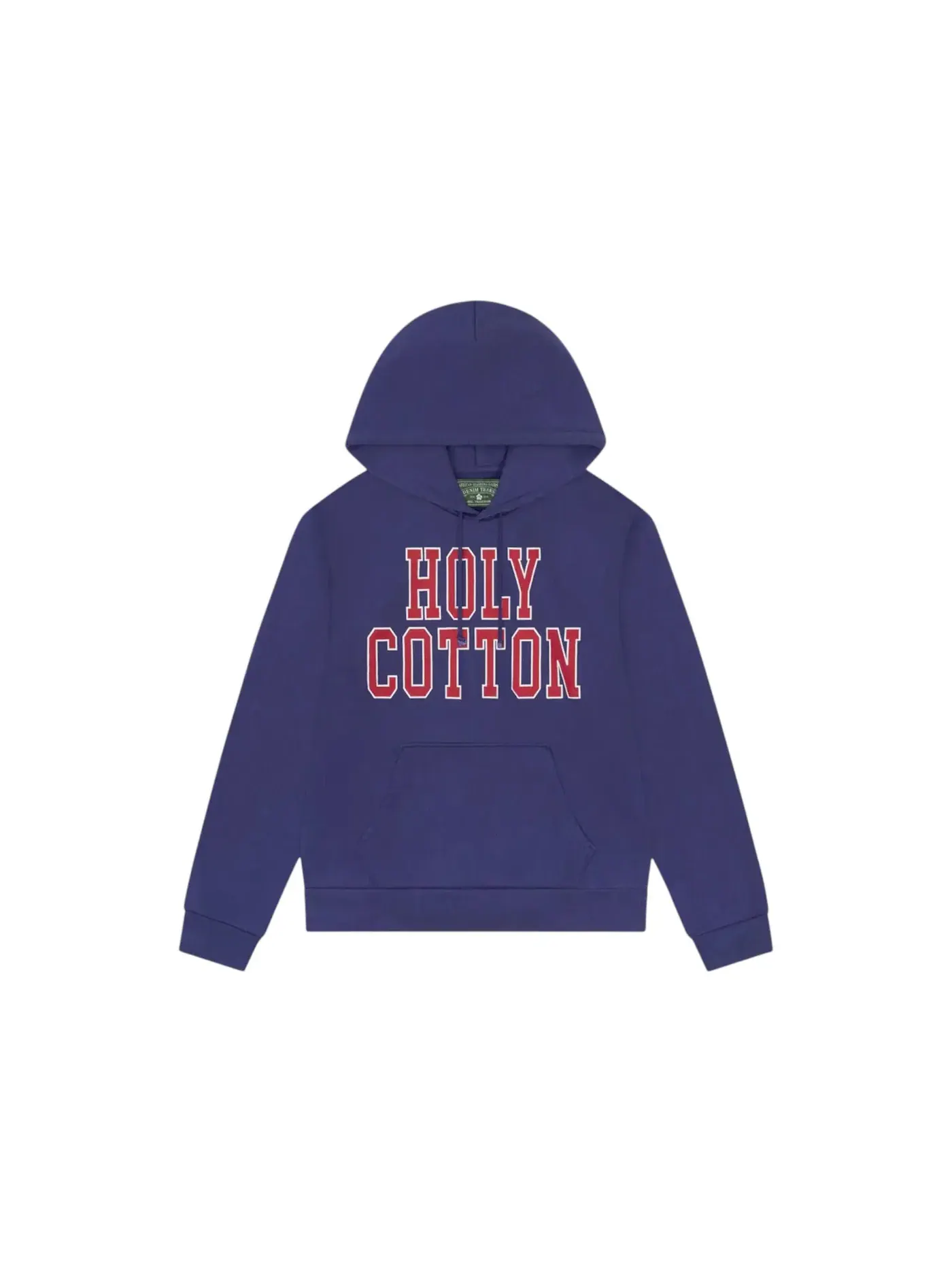 Мужская худи Denim Tears Holy Cotton Hoodie — изображение 1 из 2, темно-синий