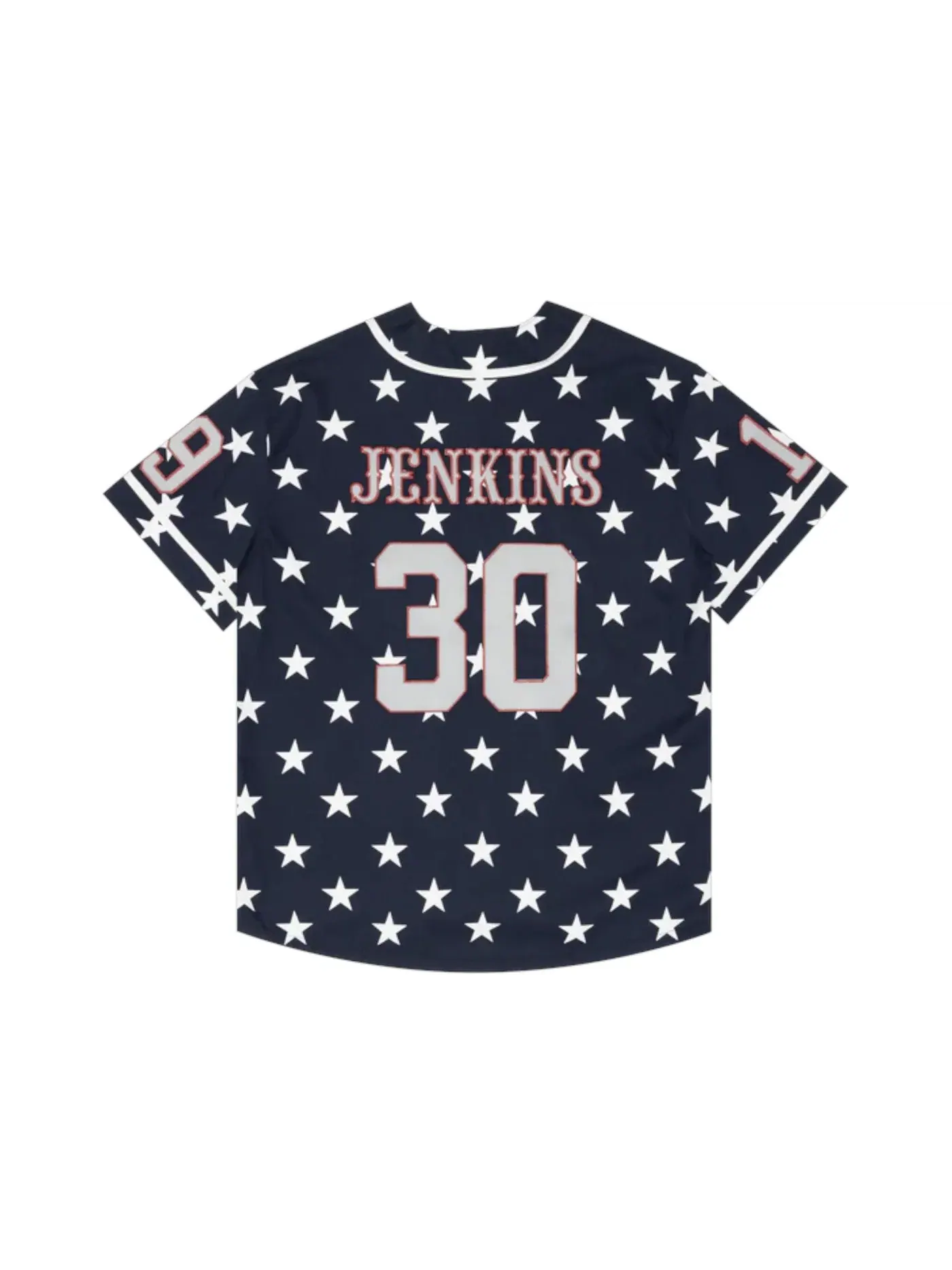 Мужская бейсбольная джерси Jersey Denim Tears — изображение 2 из 2, черный