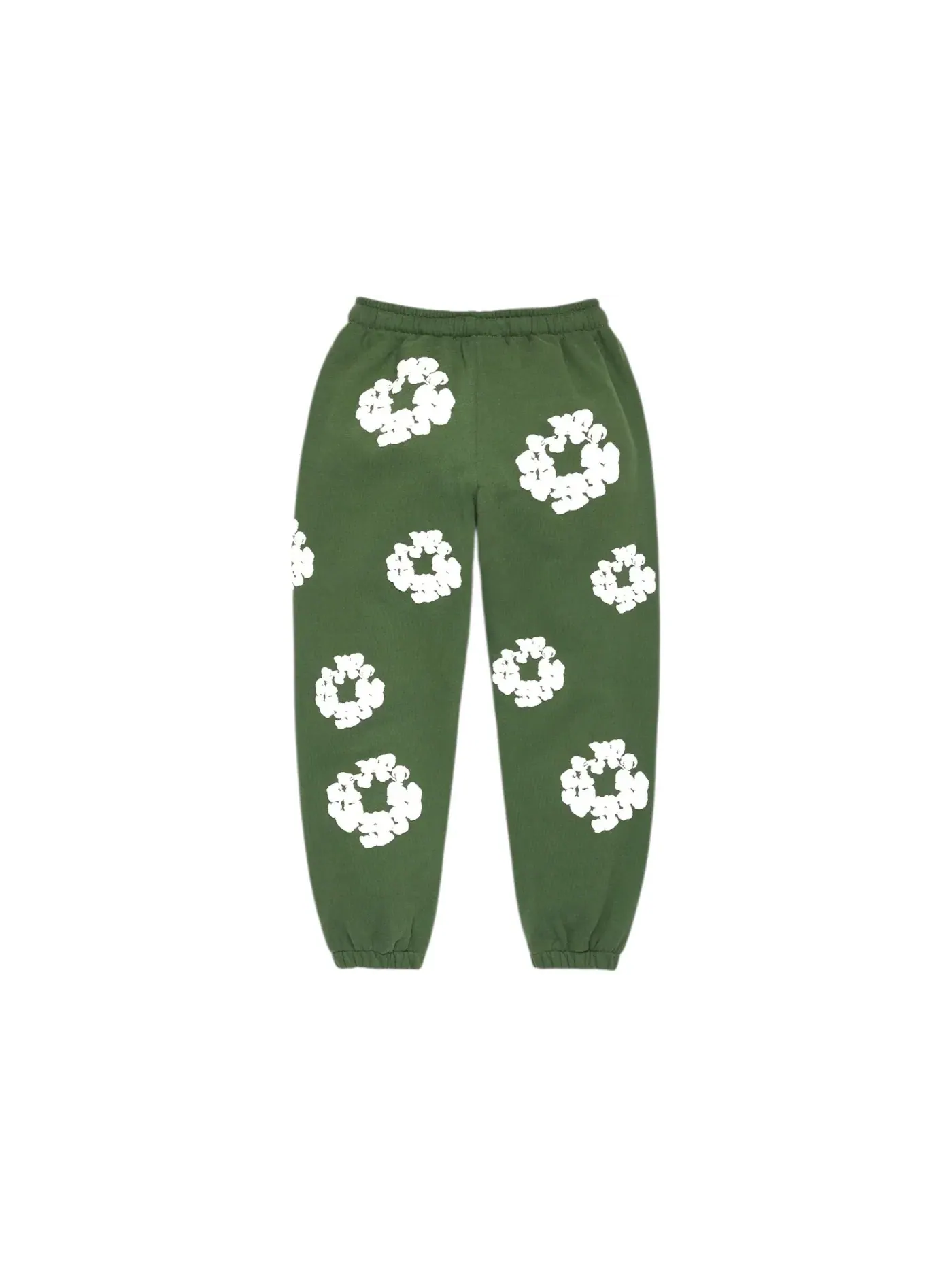 Детские спортивные штаны с принтом Sweatpants Denim Tears — изображение 2 из 2, зеленый