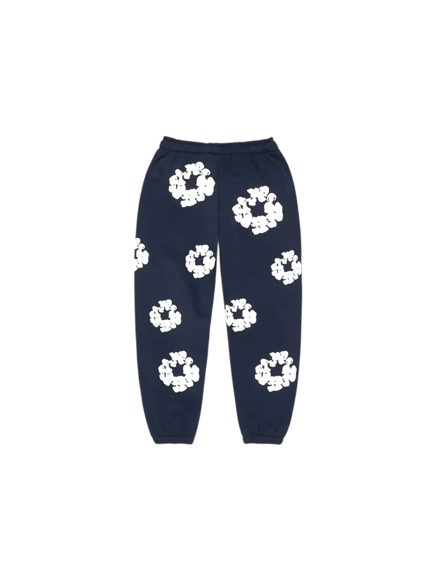 Детские спортивные штаны с принтом Cotton Wreath Denim Tears — изображение 2 из 2, темно-синий