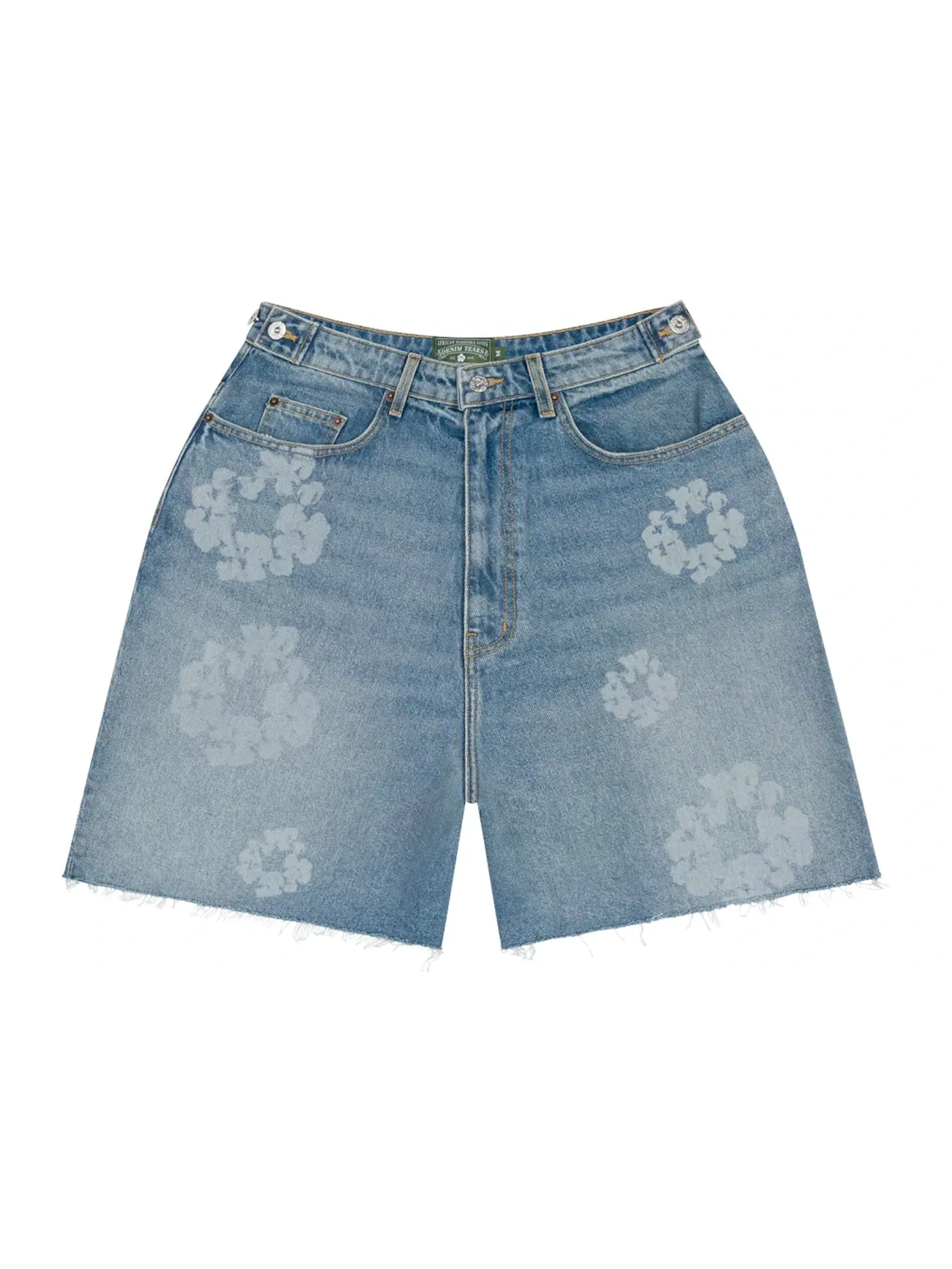 Мужские шорты с принтом Laser Wreath Denim Tears — изображение 1 из 2, синий