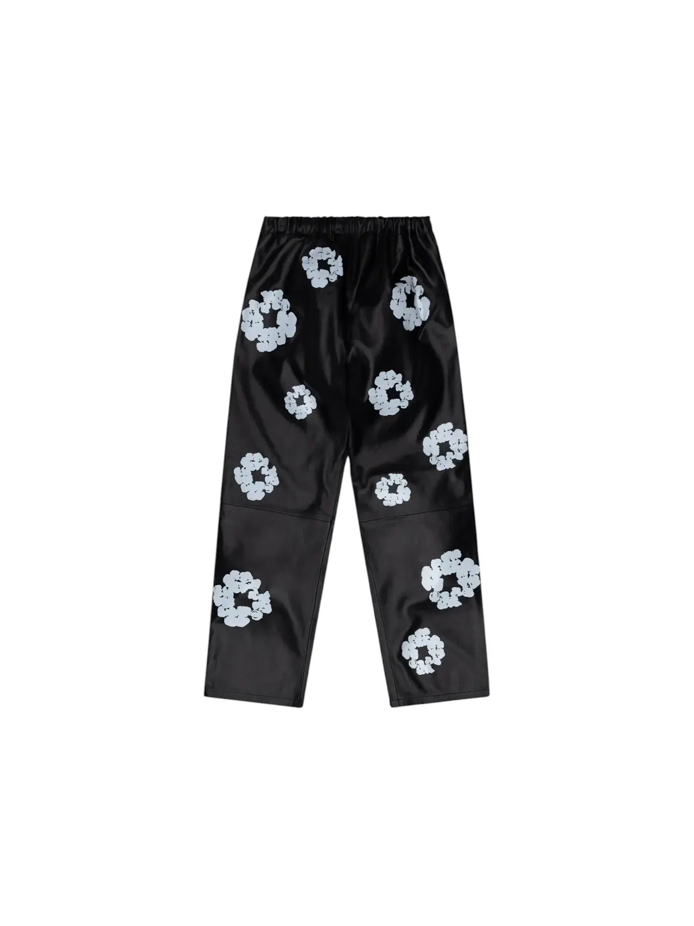 Мужские спортивные штаны с принтом Cotton Wreath Denim Tears — изображение 1 из 2, черный