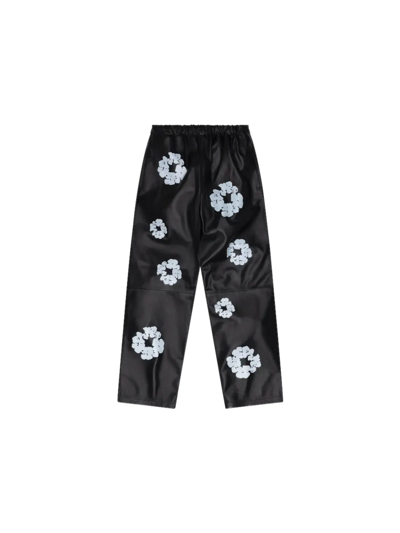 Мужские спортивные штаны с принтом Cotton Wreath Denim Tears — изображение 2 из 2, черный