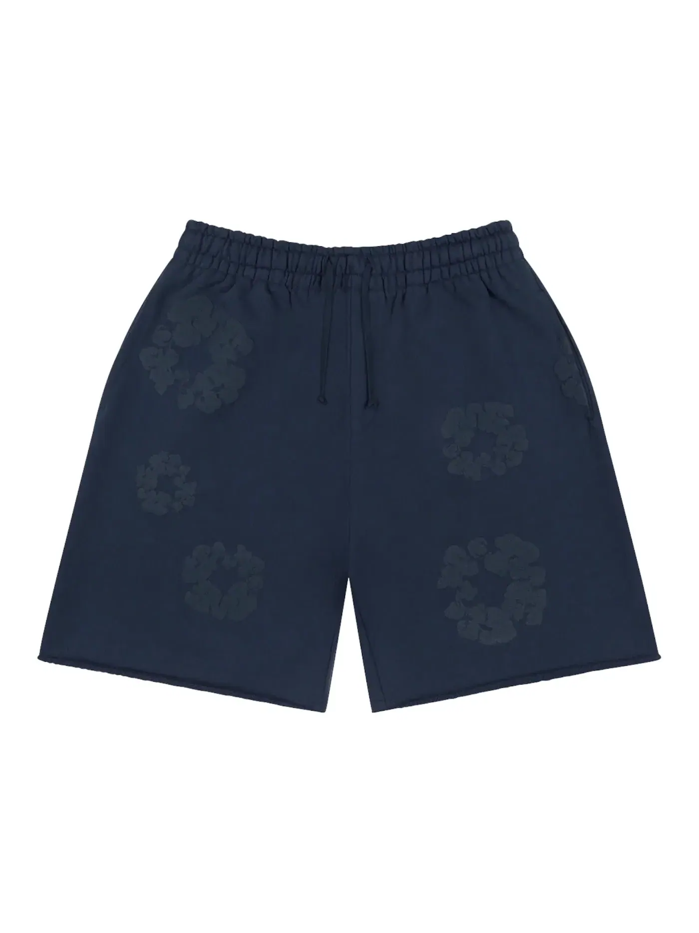 Мужские шорты с принтом Mono Cotton Wreath Denim Tears — изображение 1 из 1, темно-синий