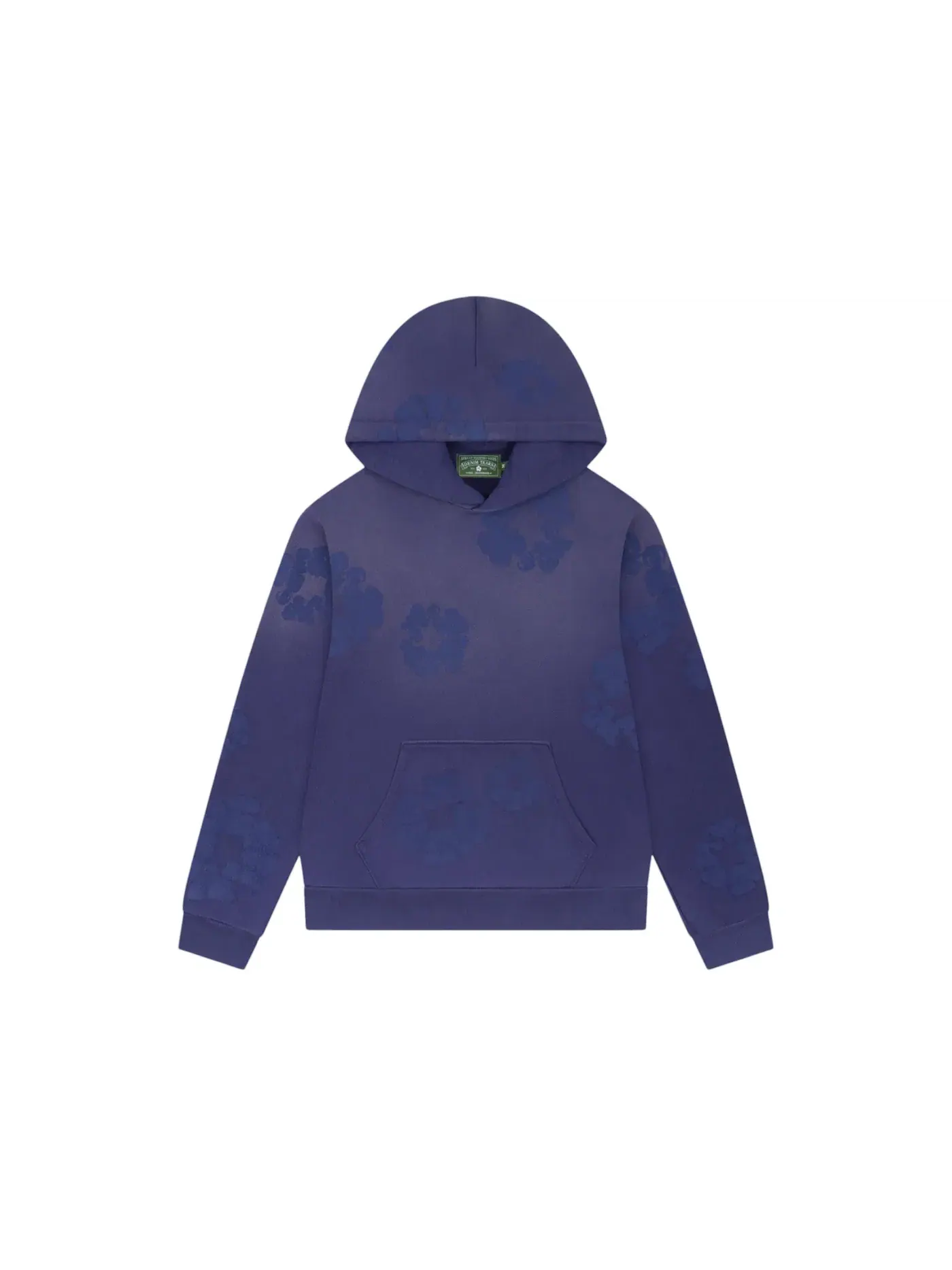 Мужской худи с принтом Mono Cotton Wreath Denim Tears — изображение 1 из 1, синий