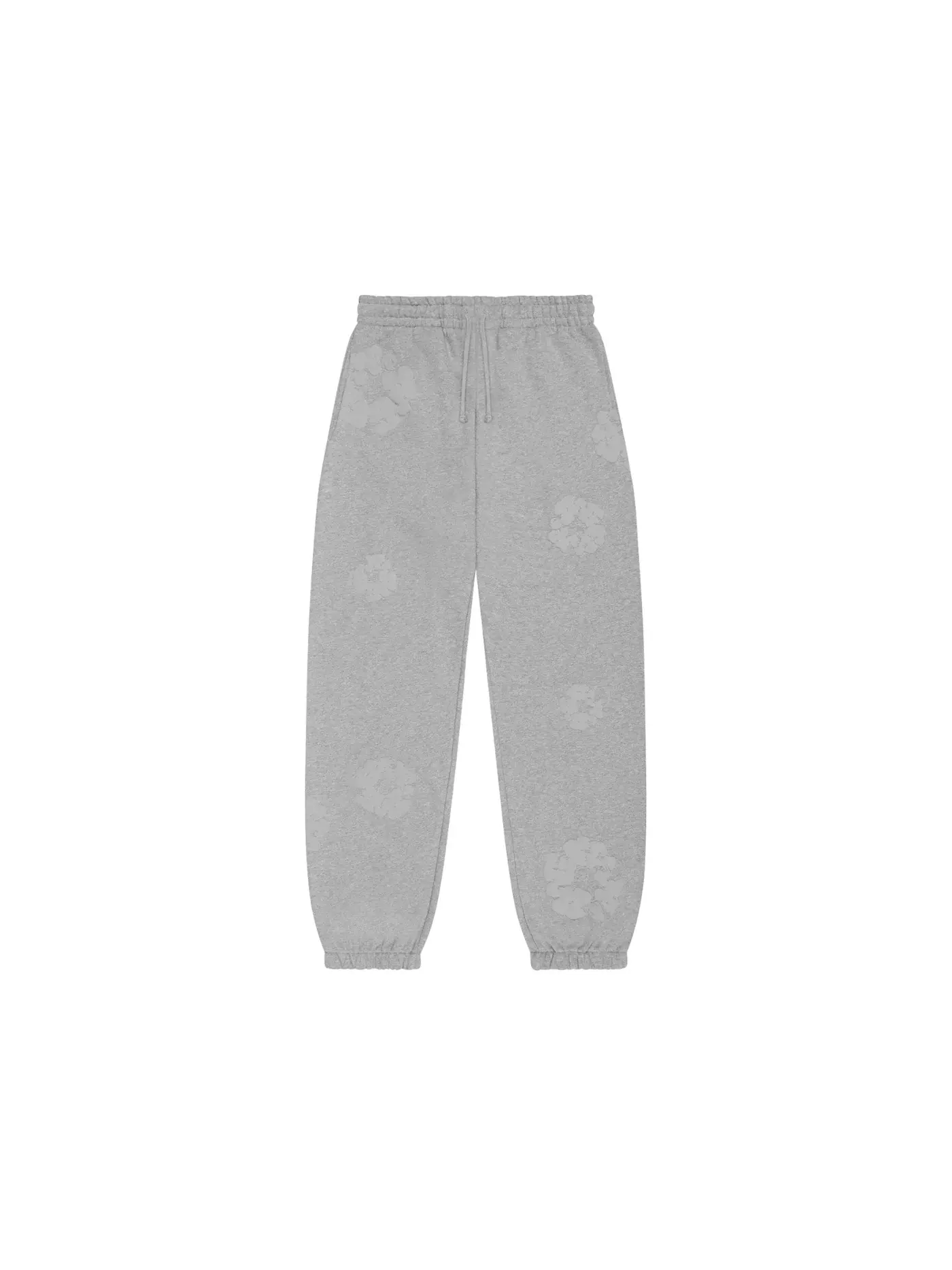 Мужские спортивные штаны с принтом Cotton Wreath Denim Tears — изображение 1 из 1, серый