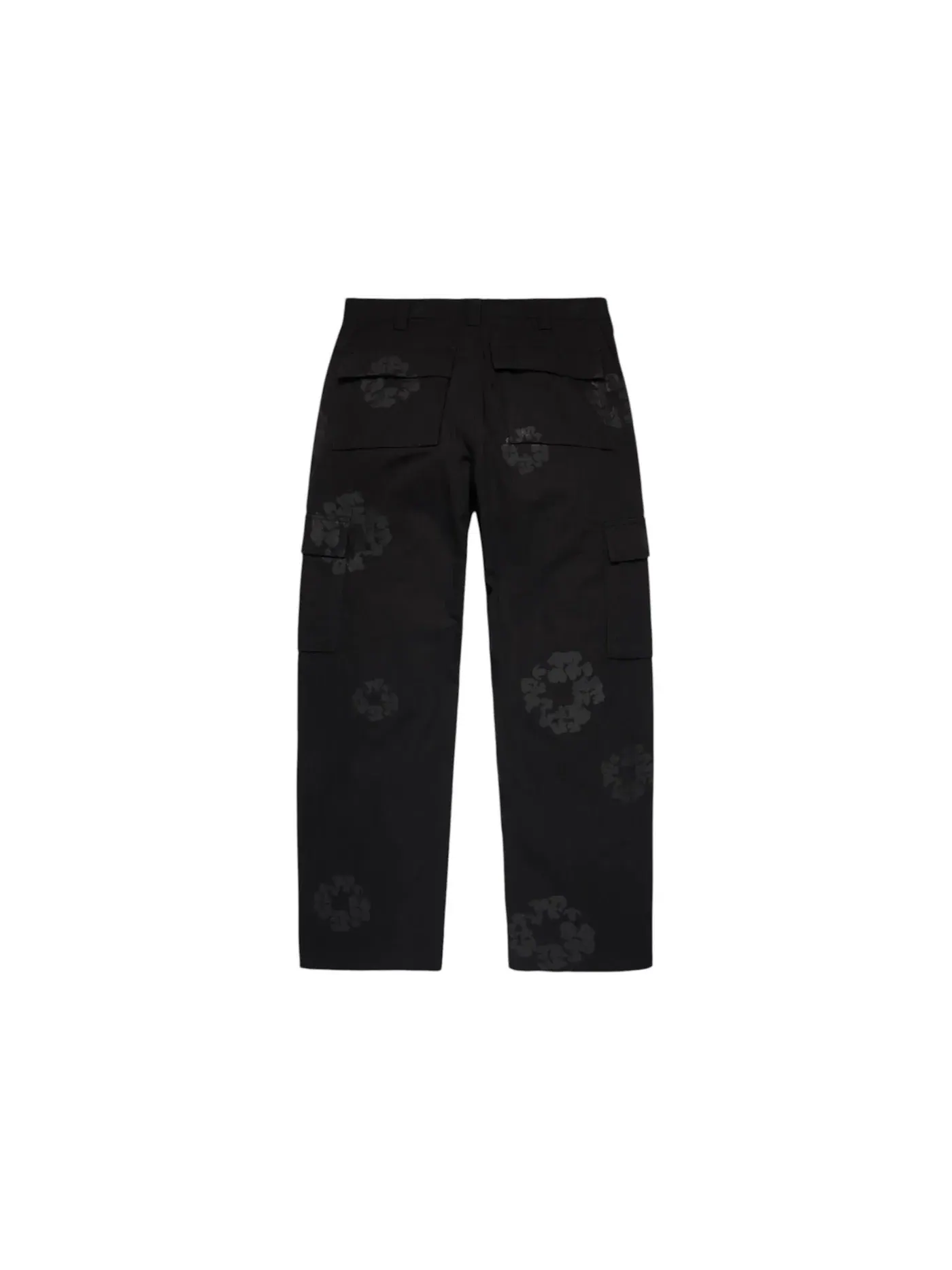 Мужские штаны-карго с монограммой Denim Tears Mono Wreath Cargo Pant Denim Tears — изображение 2 из 2, черный