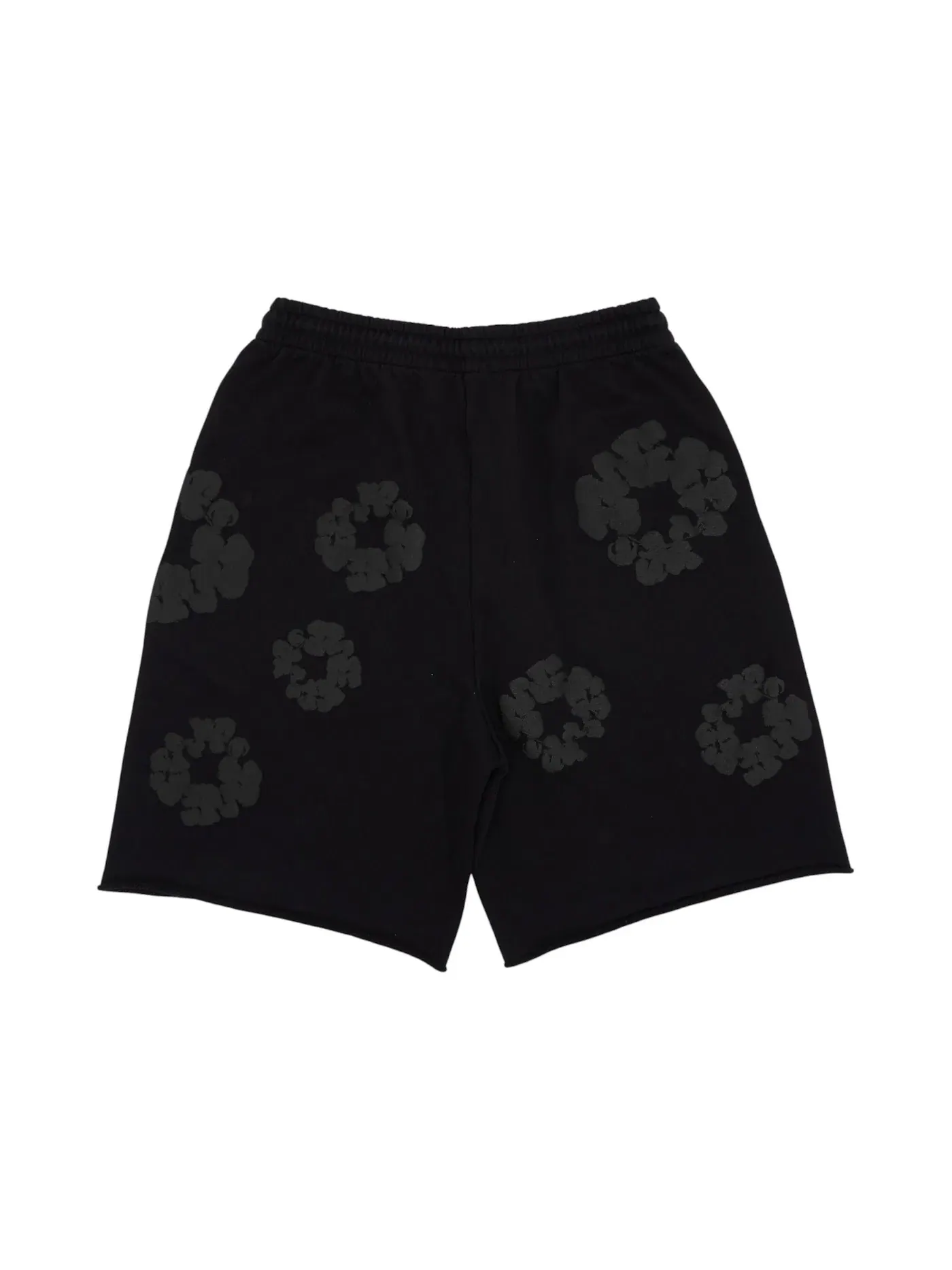Мужские спортивные шорты с принтом Sweatshorts Denim Tears — изображение 2 из 2, черный