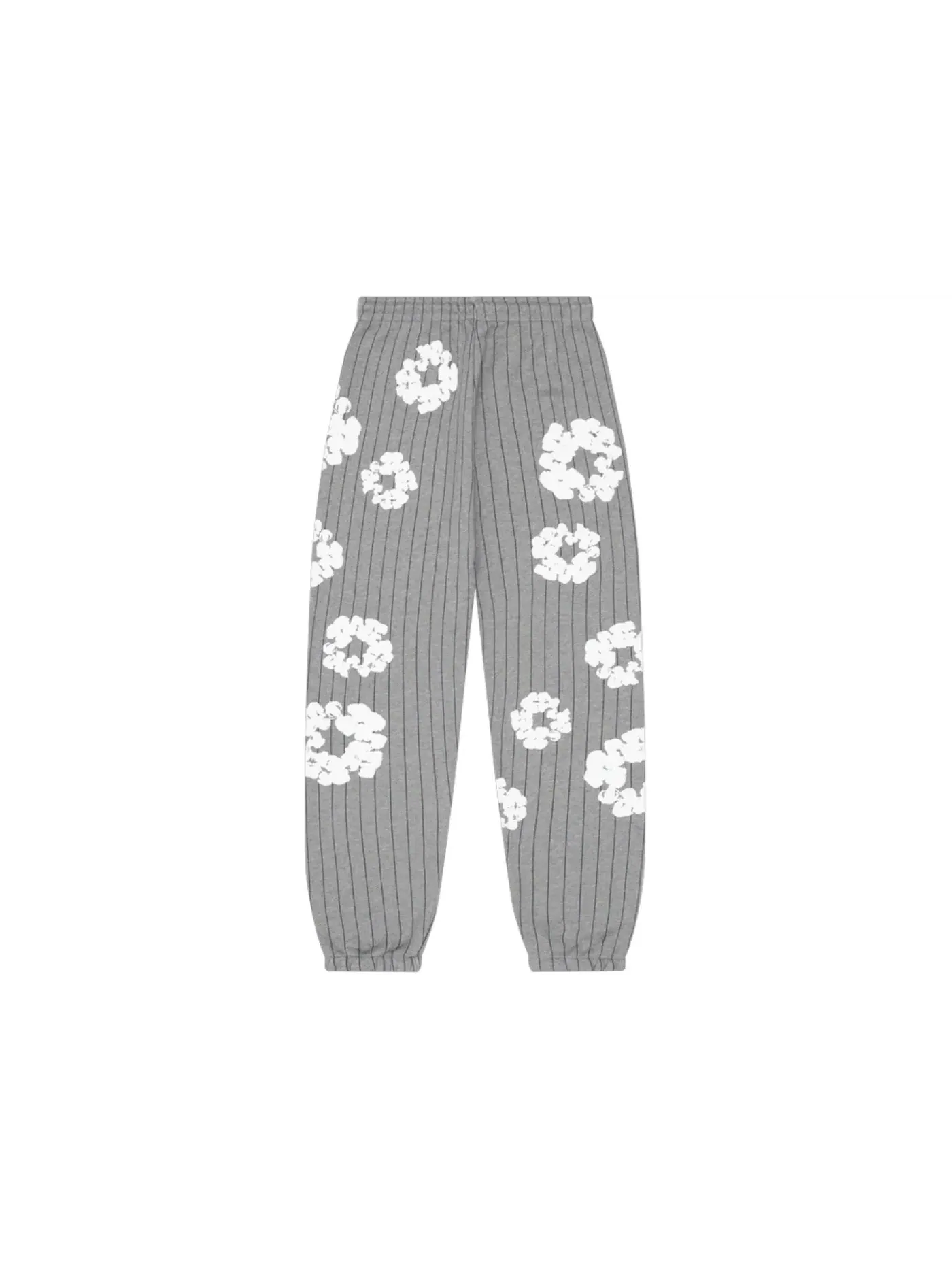 Мужские спортивные штаны с принтом Pinstripe Wreath Denim Tears — изображение 2 из 2, серый