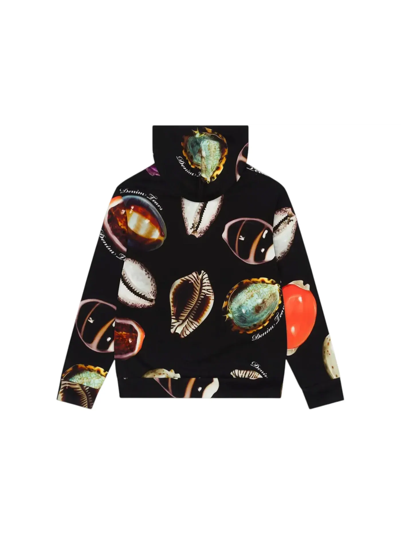 Мужской худи Denim Tears Hoodie — изображение 2 из 2, черный