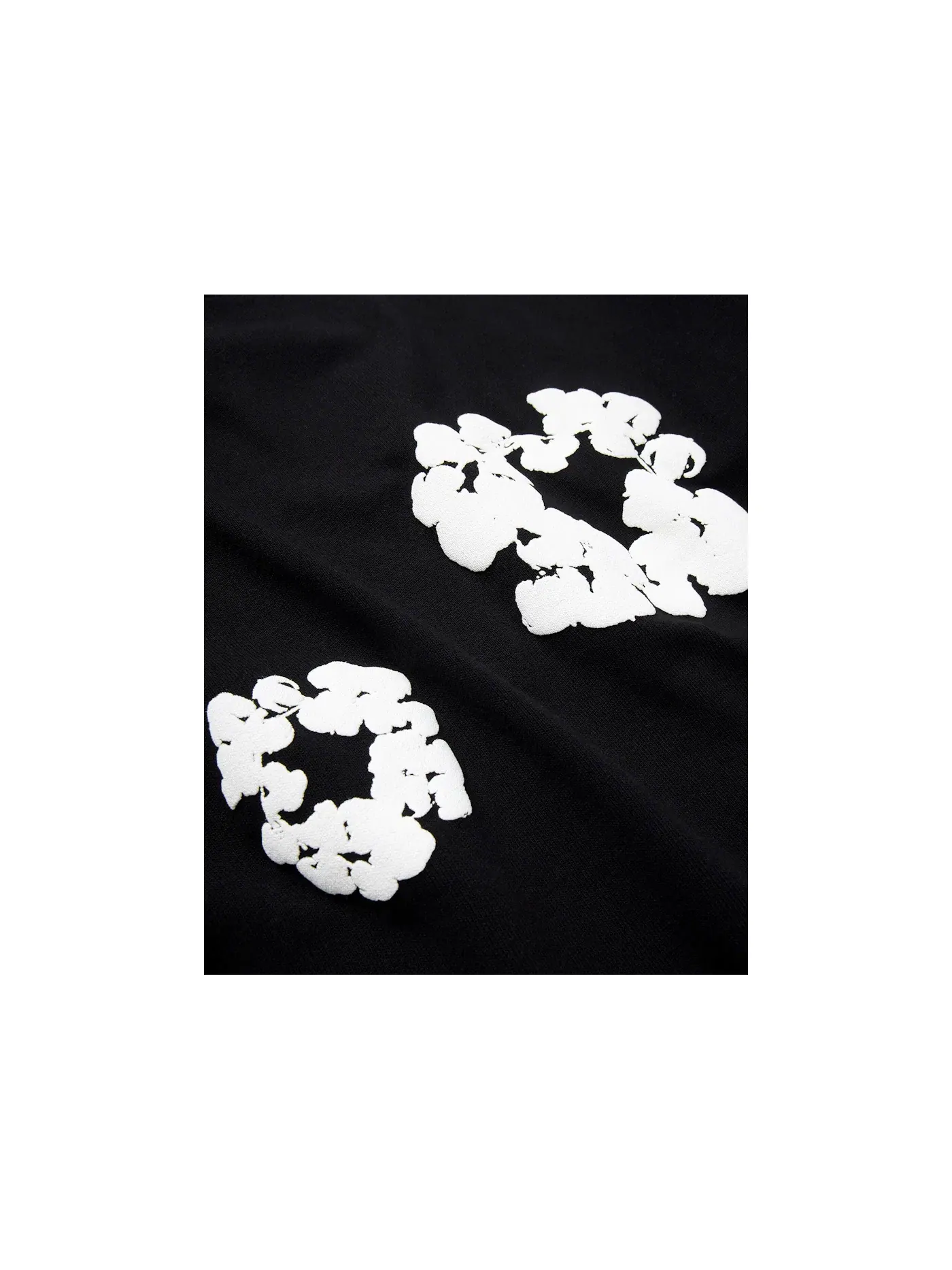 Мужские шорты с принтом Cotton Wreath Denim Tears — изображение 3 из 5, черный