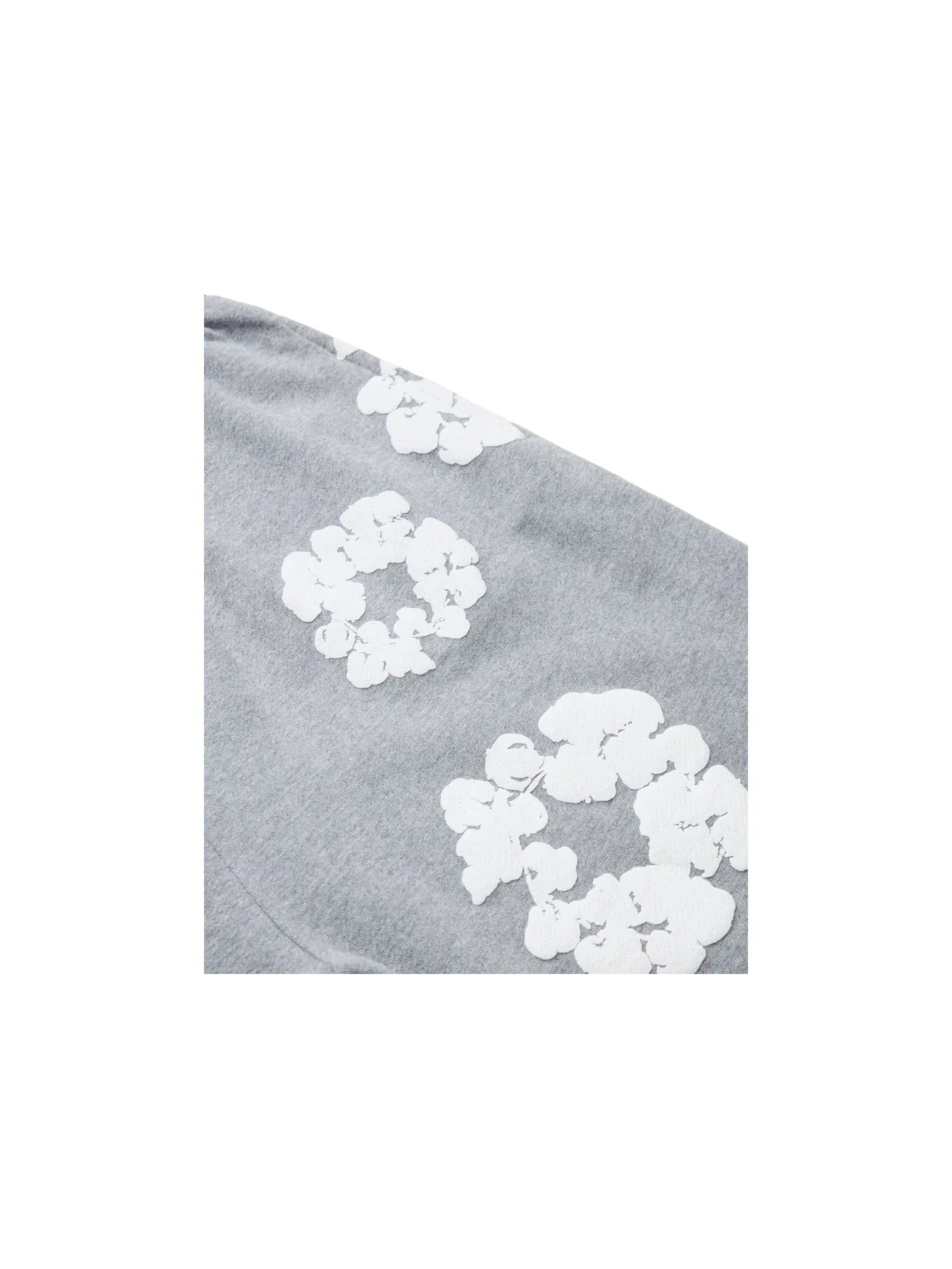 Мужские шорты с принтом Cotton Wreath Denim Tears — изображение 3 из 5, серый