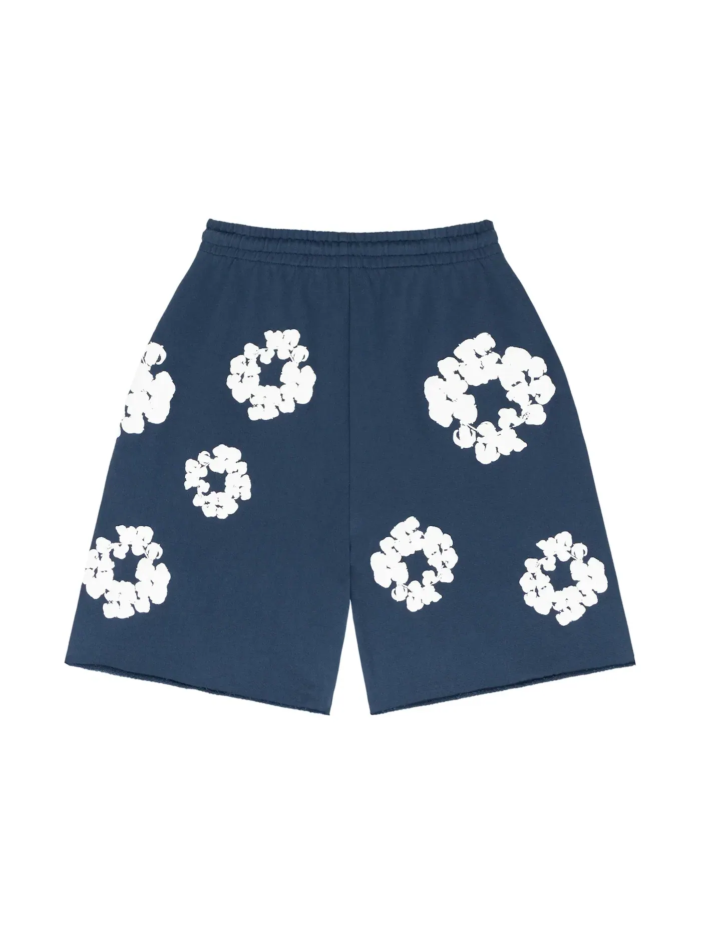 Мужские шорты с принтом Cotton Wreath Denim Tears — изображение 2 из 2, темно-синий