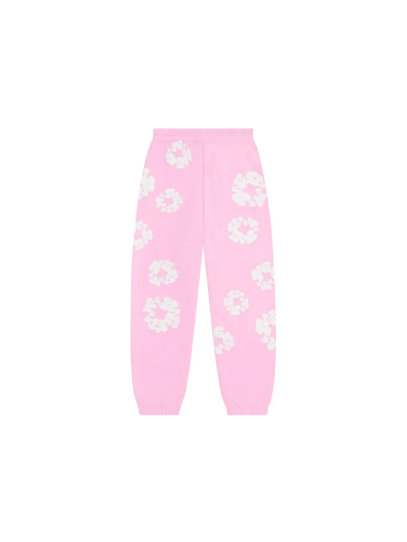 Мужские спортивные штаны с принтом Cotton Wreath Denim Tears — изображение 2 из 2, розовый