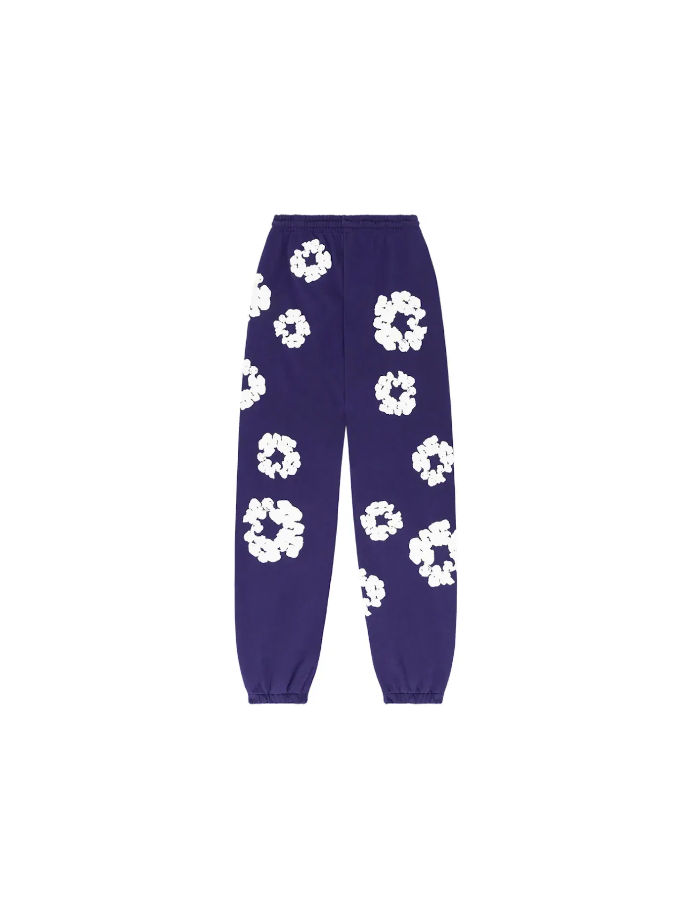 Мужские спортивные штаны с принтом Denim Tears The Cotton Wreath Sweatpants — изображение 2 из 2, фиолетовый