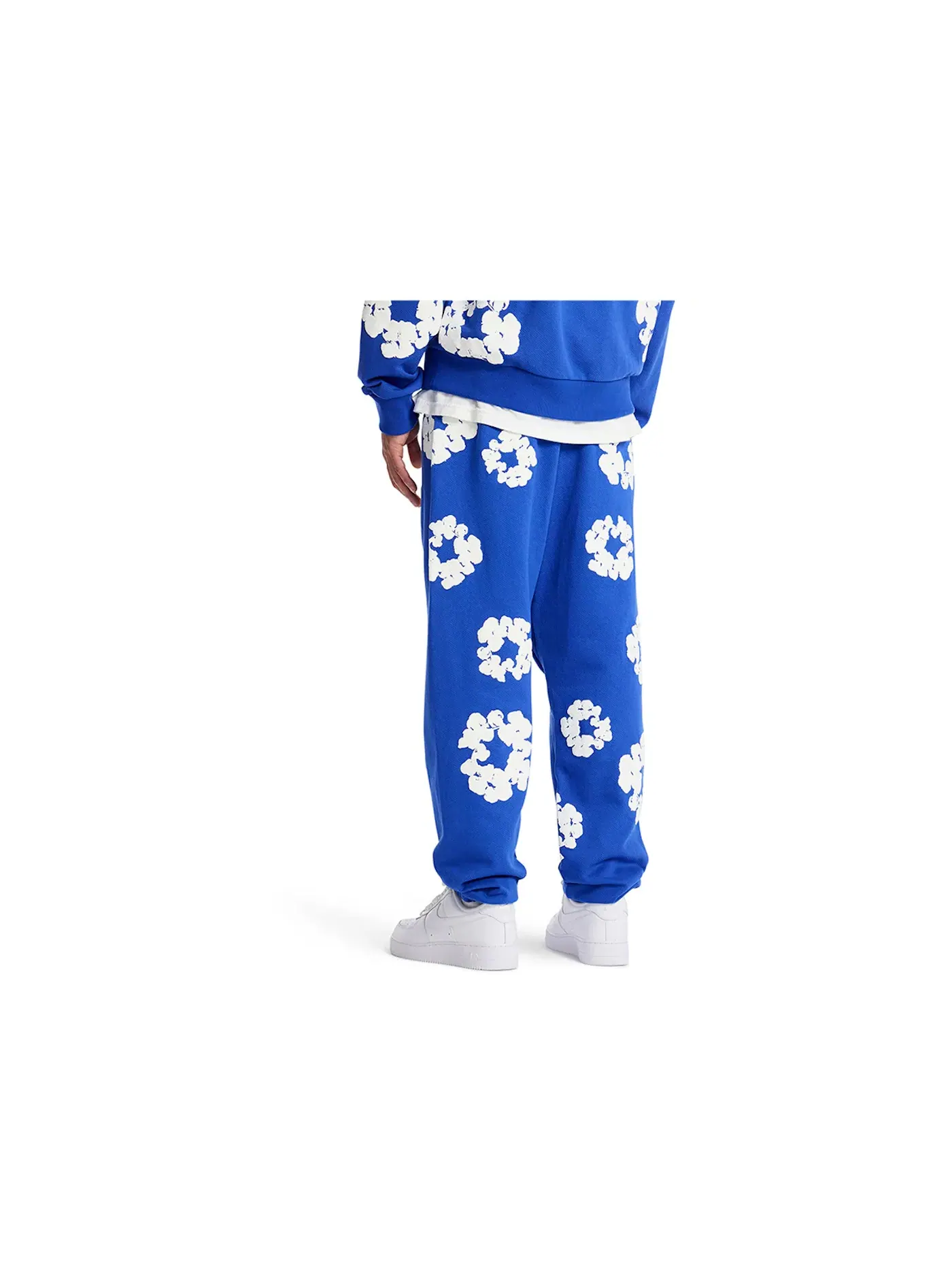 Мужские спортивные штаны с принтом Sweatpants Denim Tears — изображение 3 из 3, синий