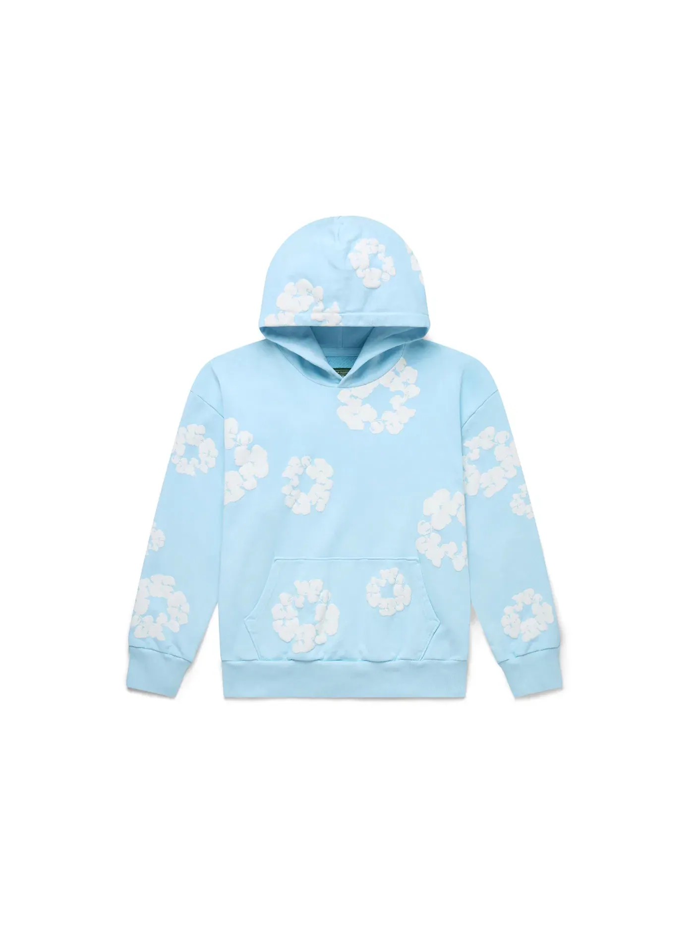 Мужской свитшот с принтом The Cotton Wreath Denim Tears — изображение 1 из 6, синий
