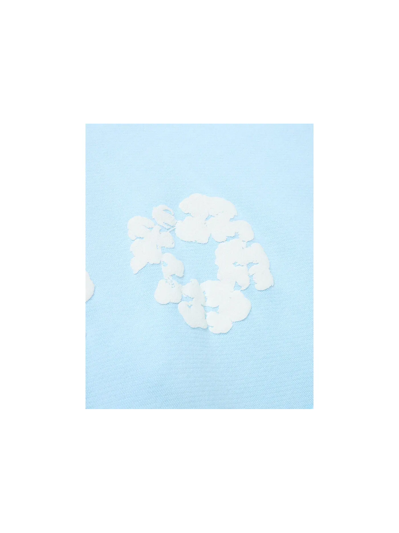 Мужской свитшот с принтом The Cotton Wreath Denim Tears — изображение 3 из 6, синий