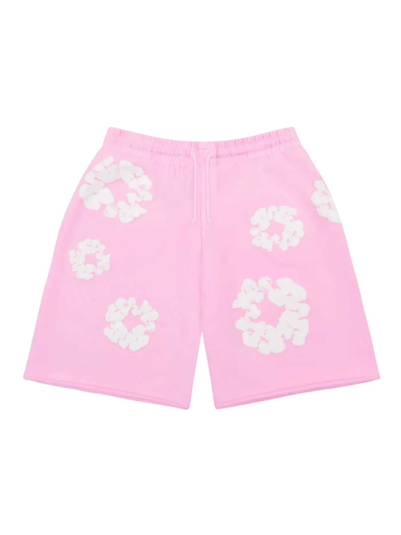 Мужские шорты с принтом Sweatshorts Denim Tears — изображение 1 из 2, розовый
